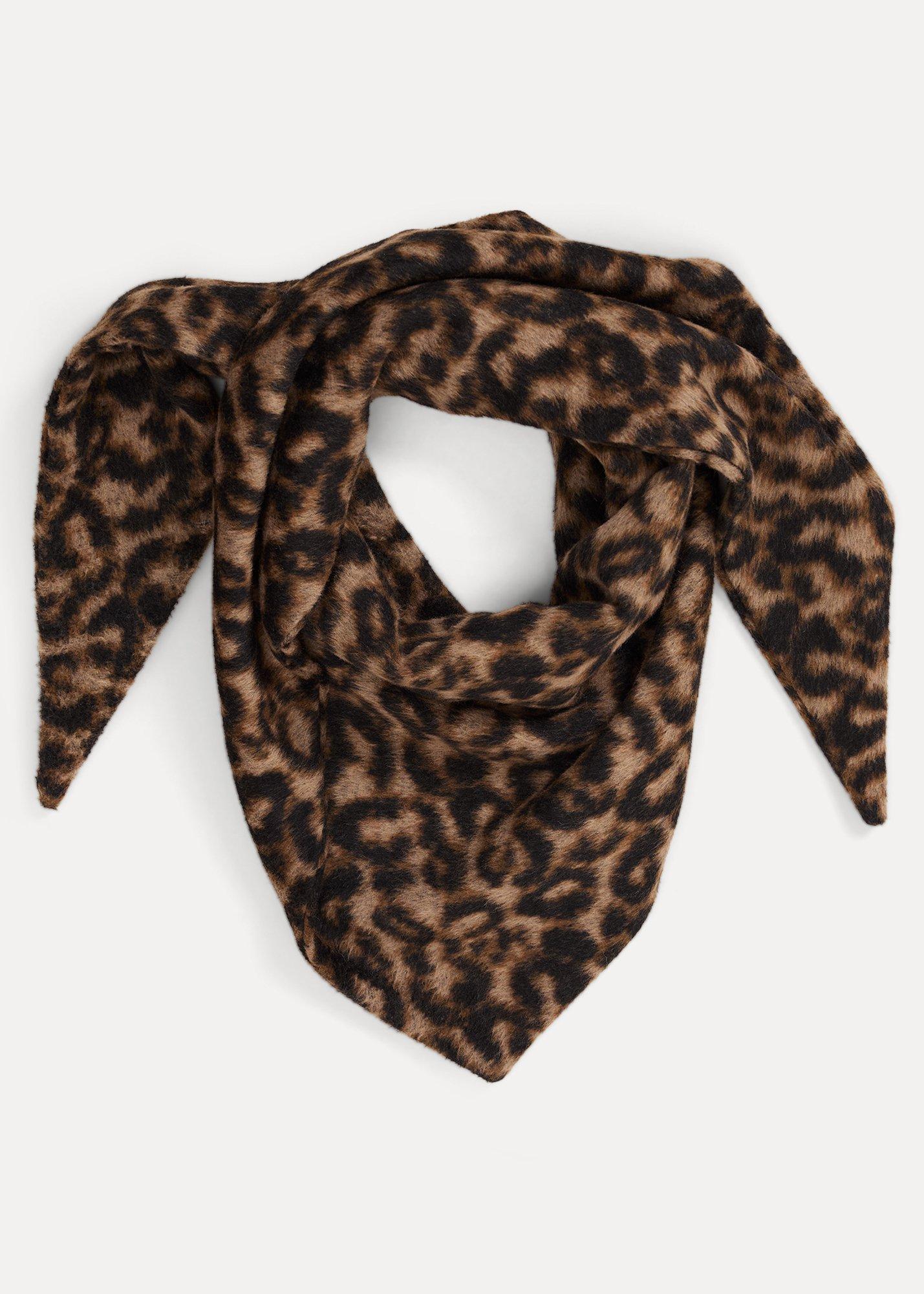 Leopard Print Scarf