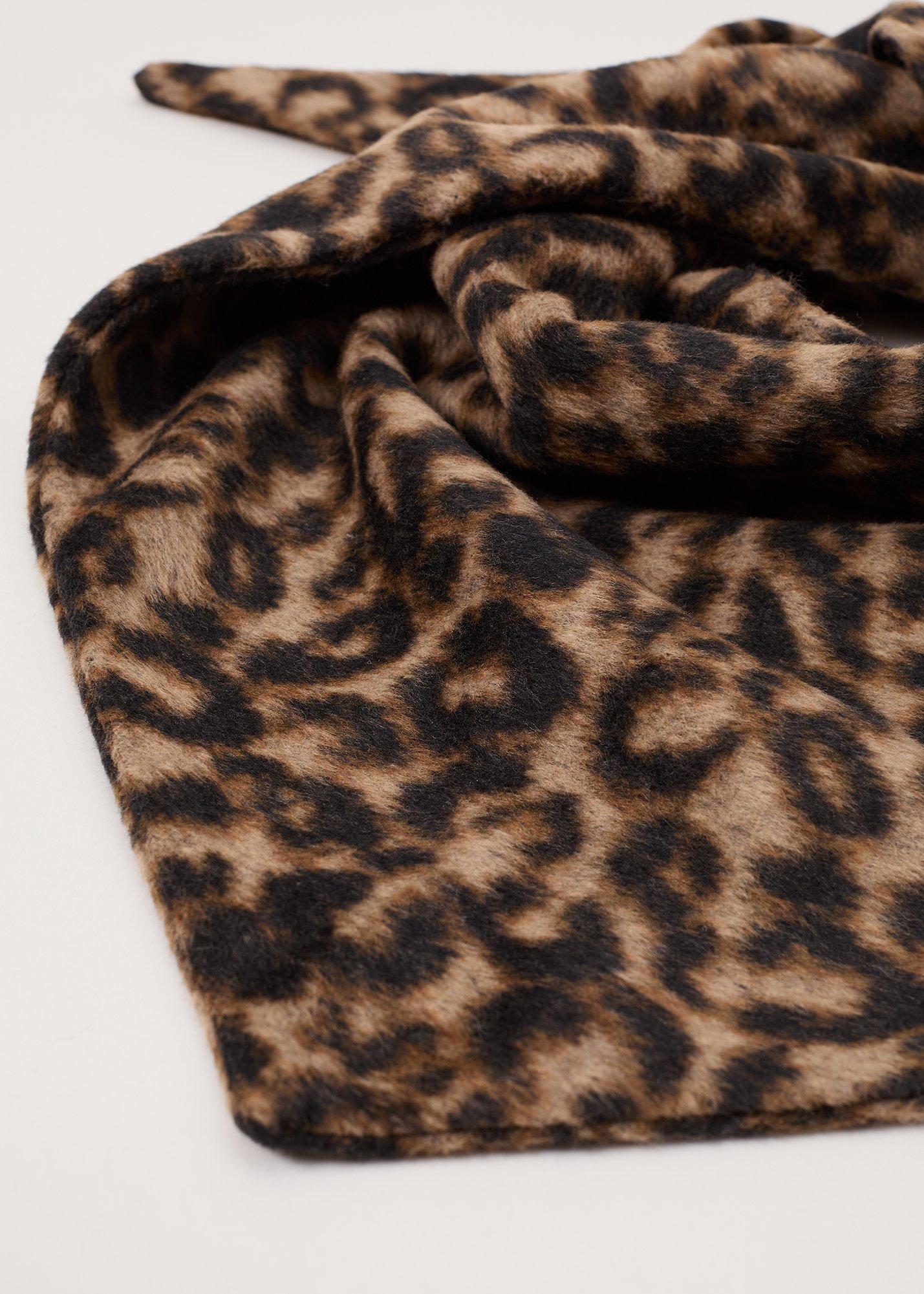Leopard Print Scarf