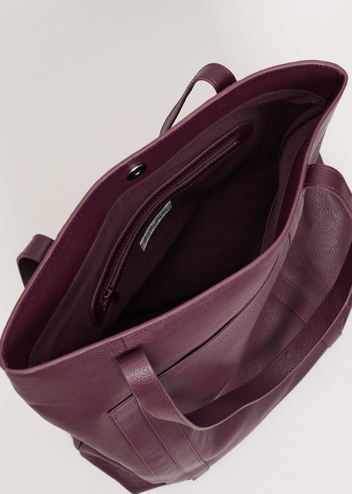 ${product-id}-Leather Shopper Tote-Dark Red-${view-type}