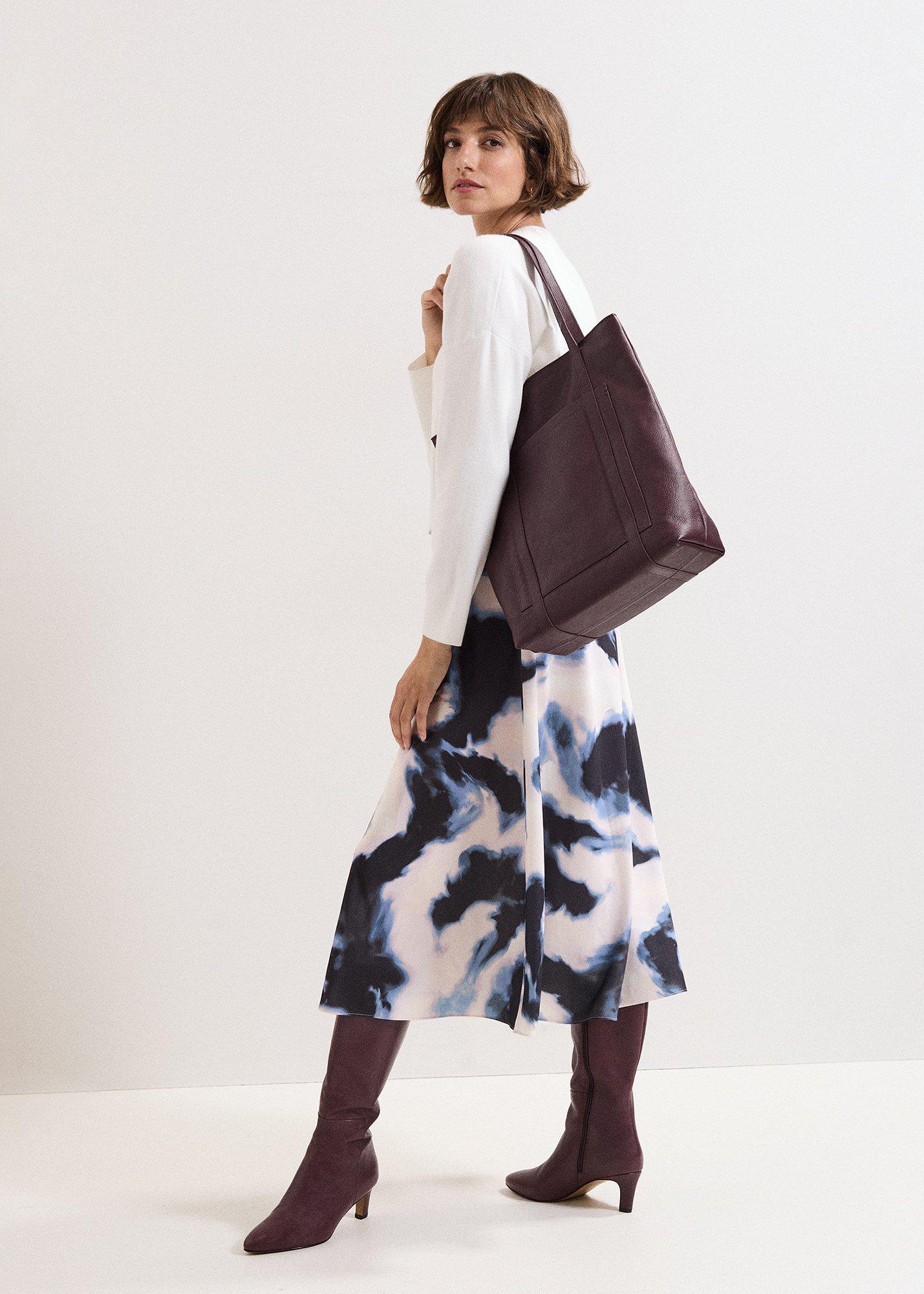 ${product-id}-Leather Shopper Tote-Dark Red-${view-type}