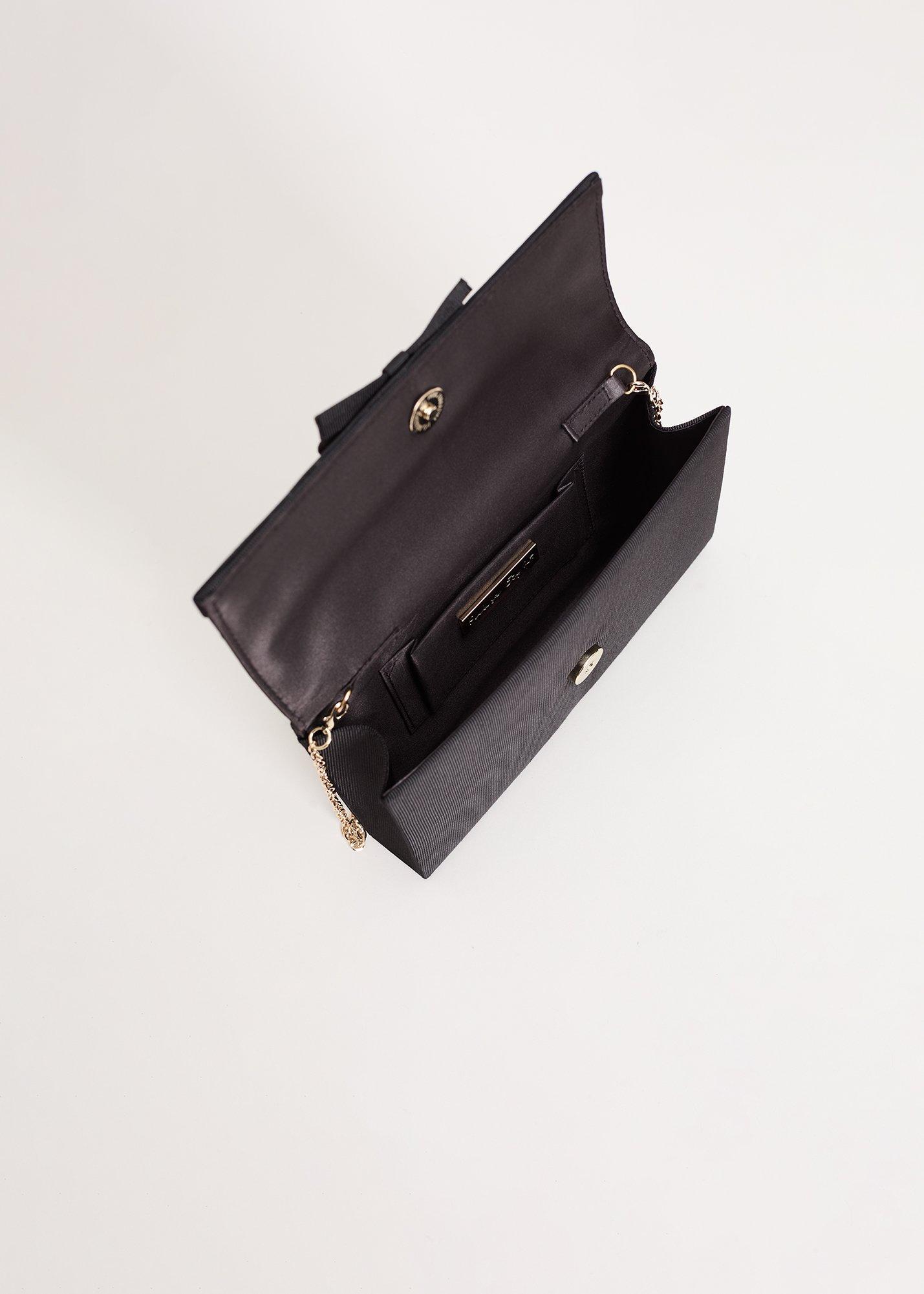 ${product-id}-Grosgrain Bow Clutch-Black-${view-type}