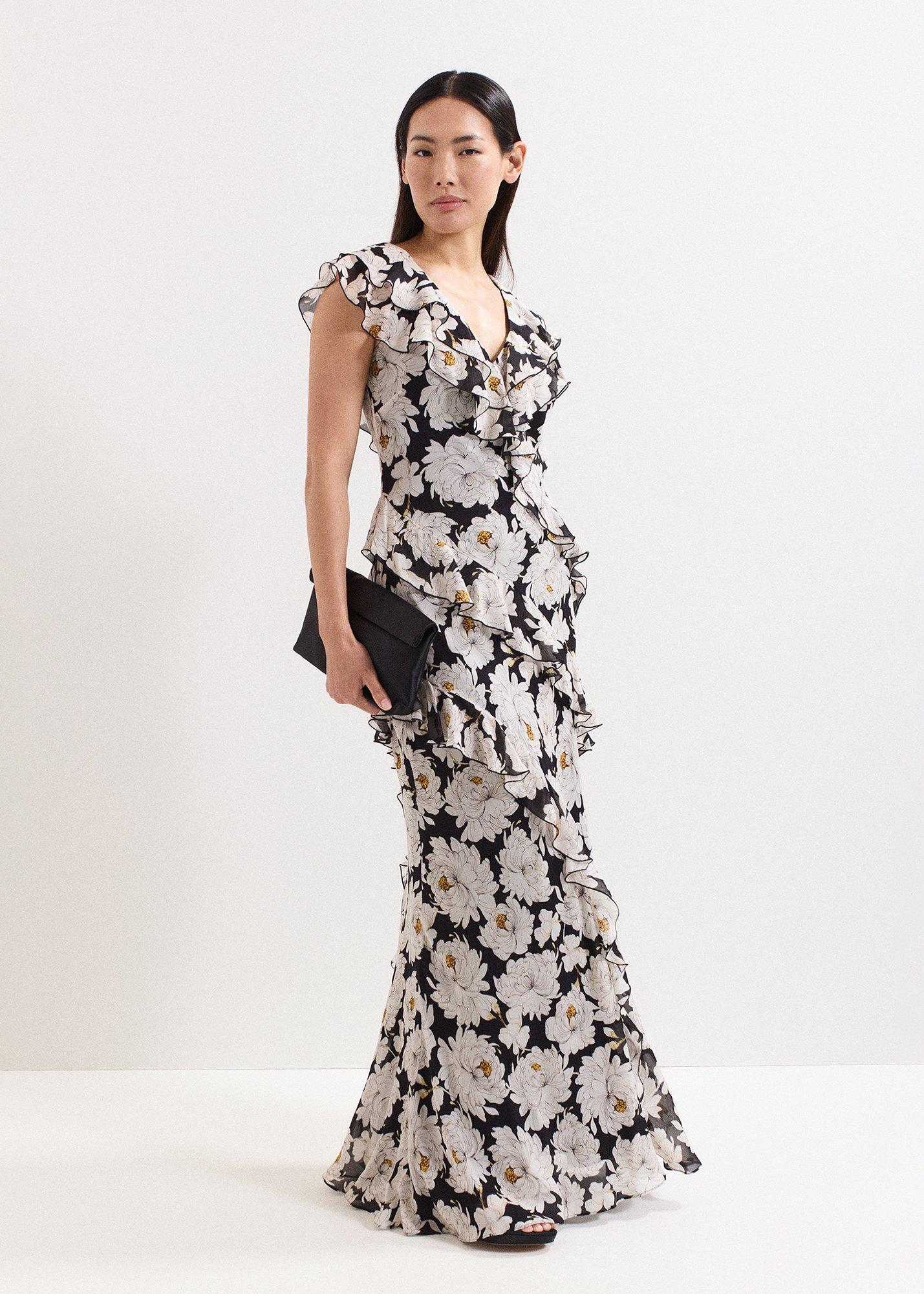 Eva Floral Maxi Dress
