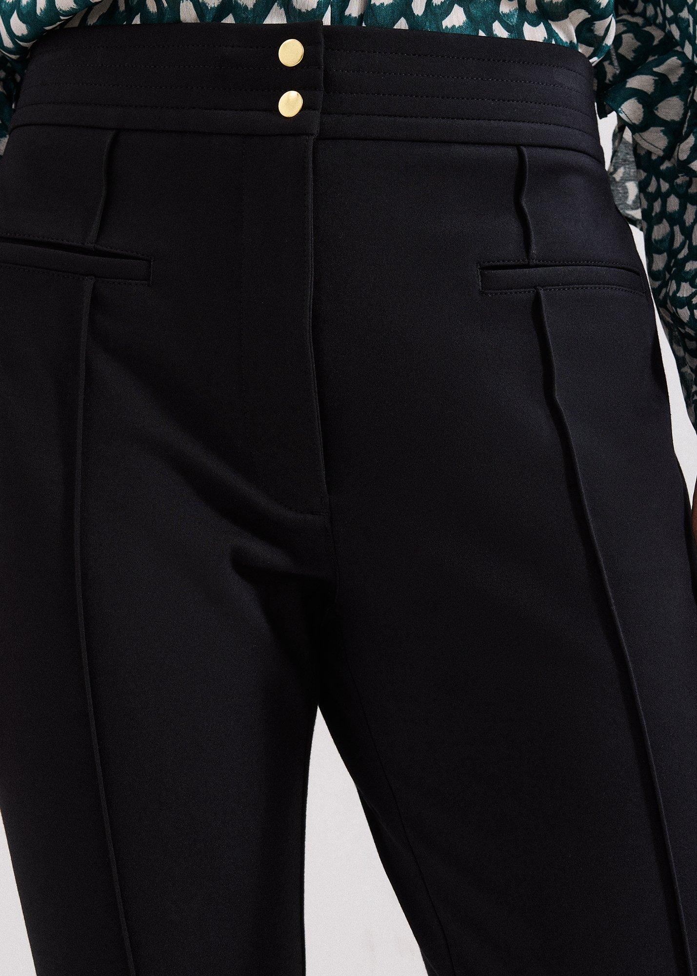 ${product-id}-Keri Ponte Zip Hem Slim Trouser-Black-${view-type}