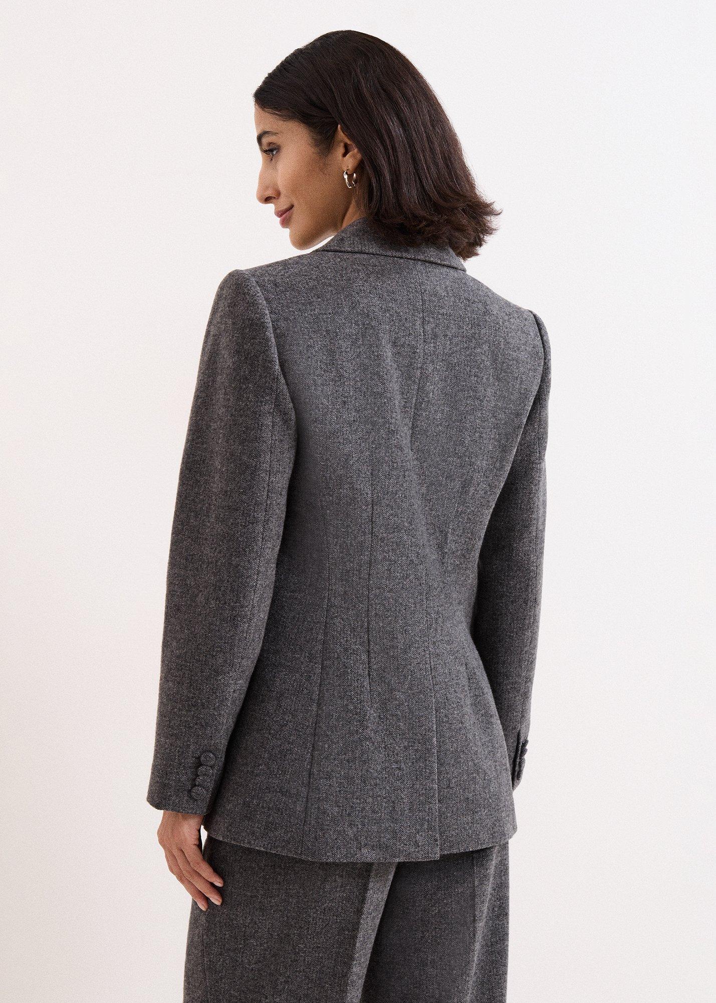 Anise Grey Suit Jacket
