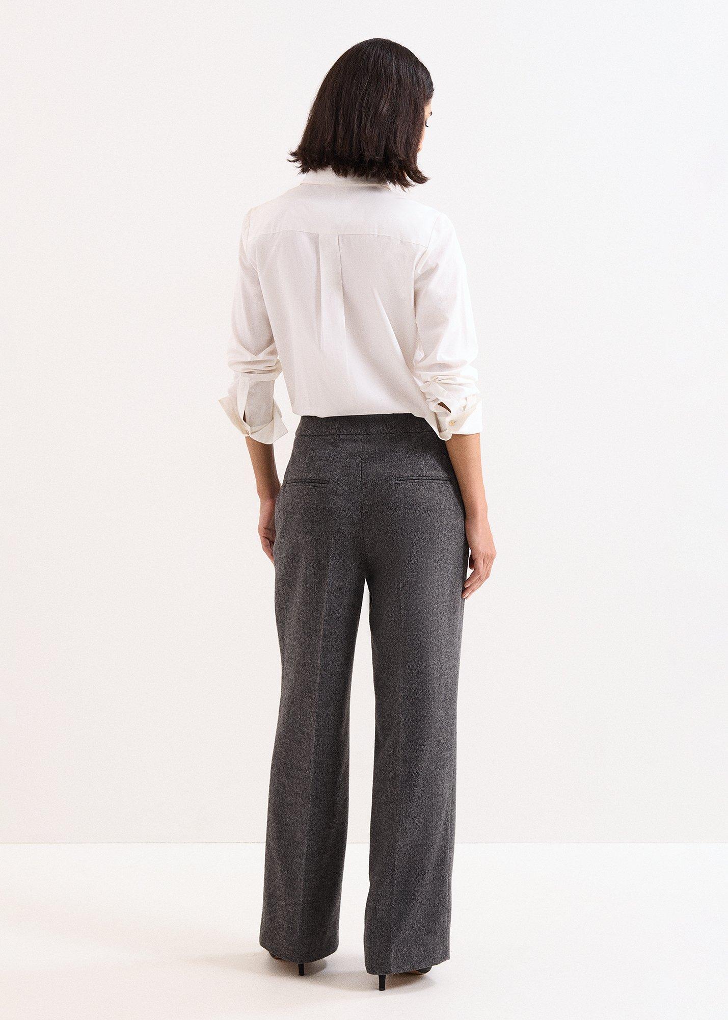 Anise Grey Suit Trousers