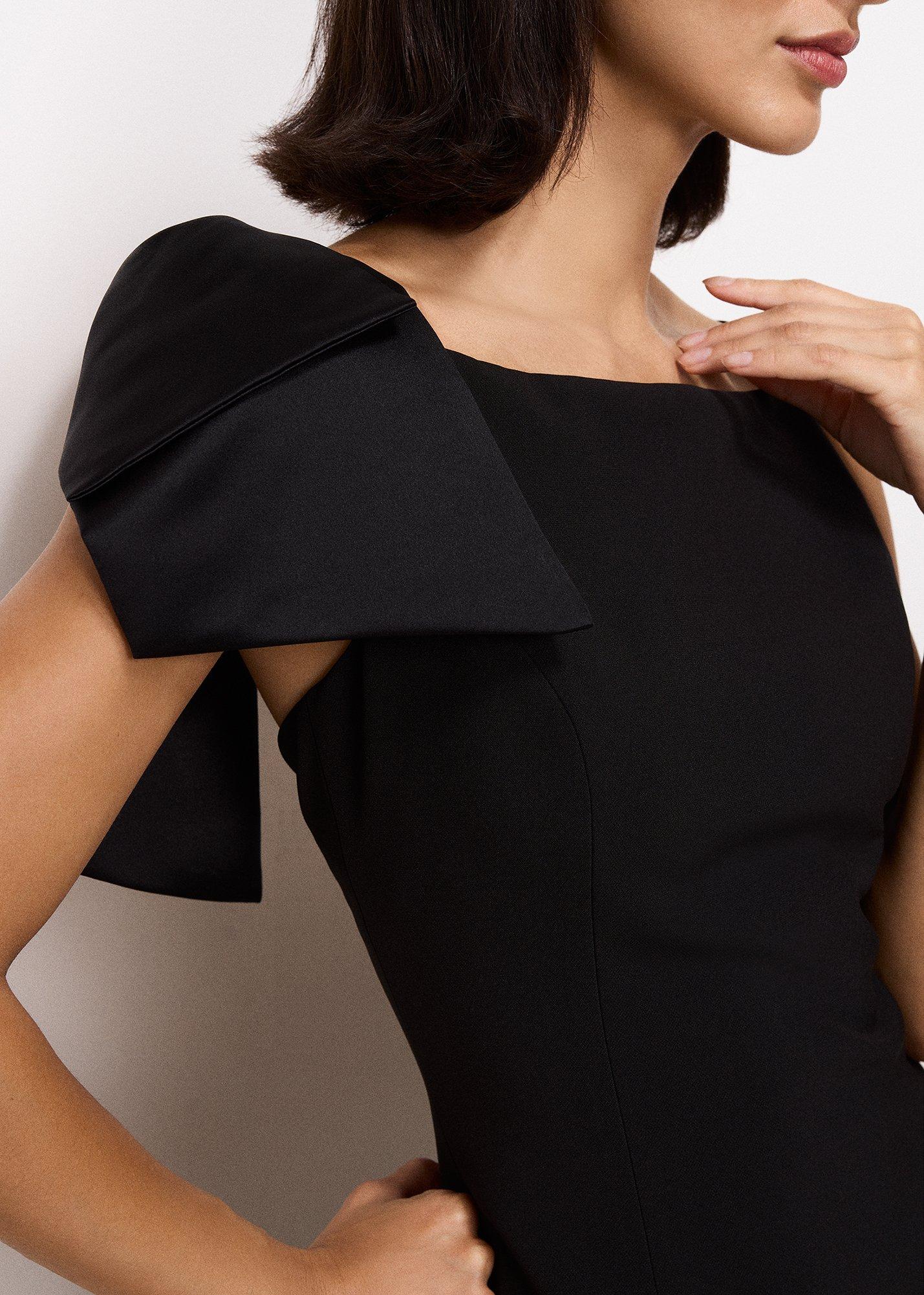 ${product-id}-Kiera Bow Maxi Dress-Black-${view-type}