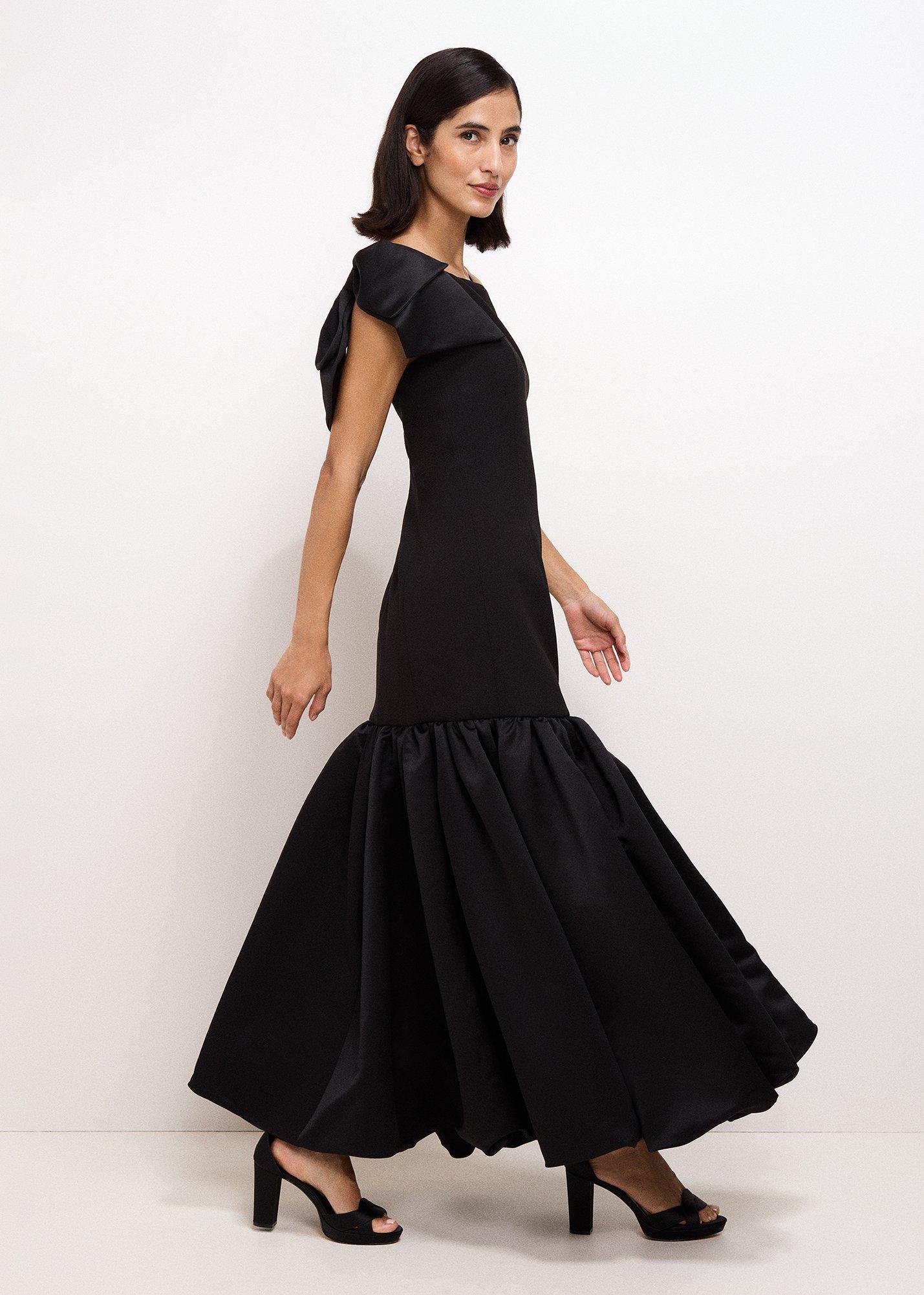 ${product-id}-Kiera Bow Maxi Dress-Black-${view-type}