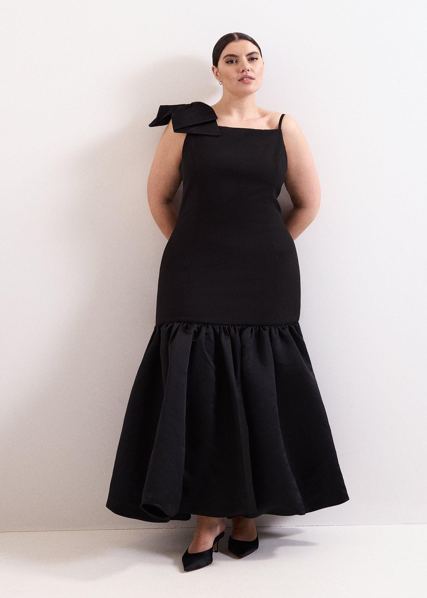 ${product-id}-Kiera Bow Maxi Dress-Black-${view-type}