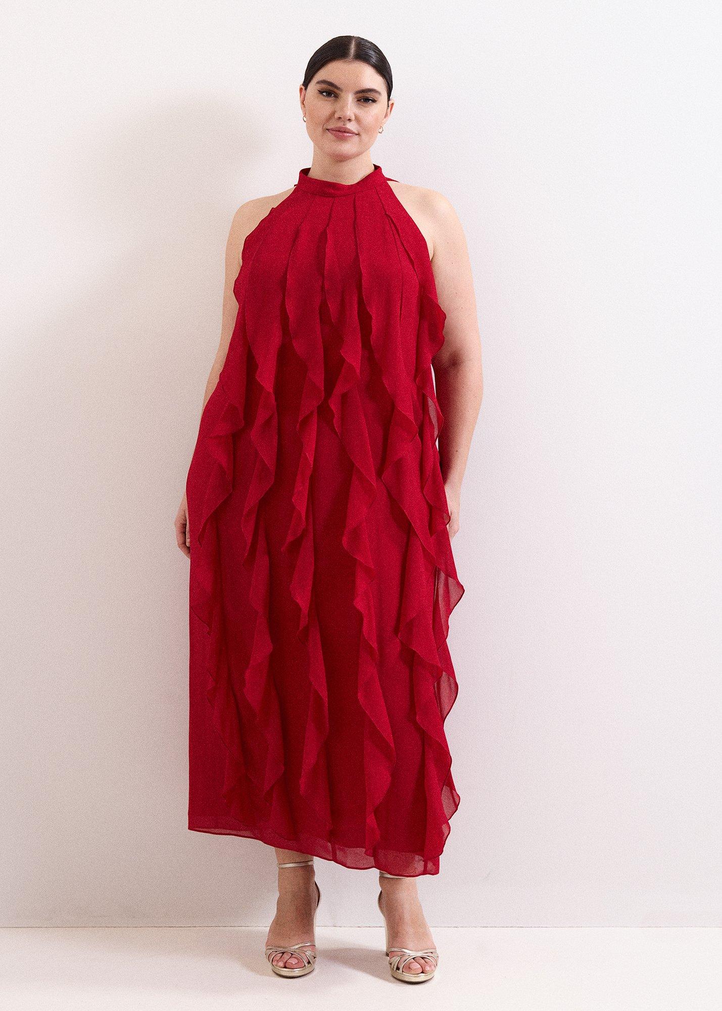 ${product-id}-Helena Ruffle Maxi-Red-${view-type}