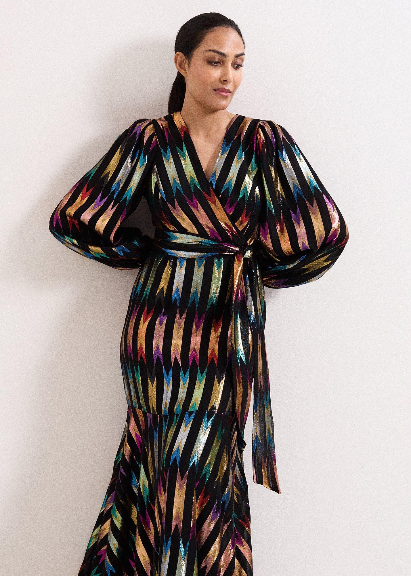 ${product-id}-Petite Ellia Dress-Multi-${view-type}