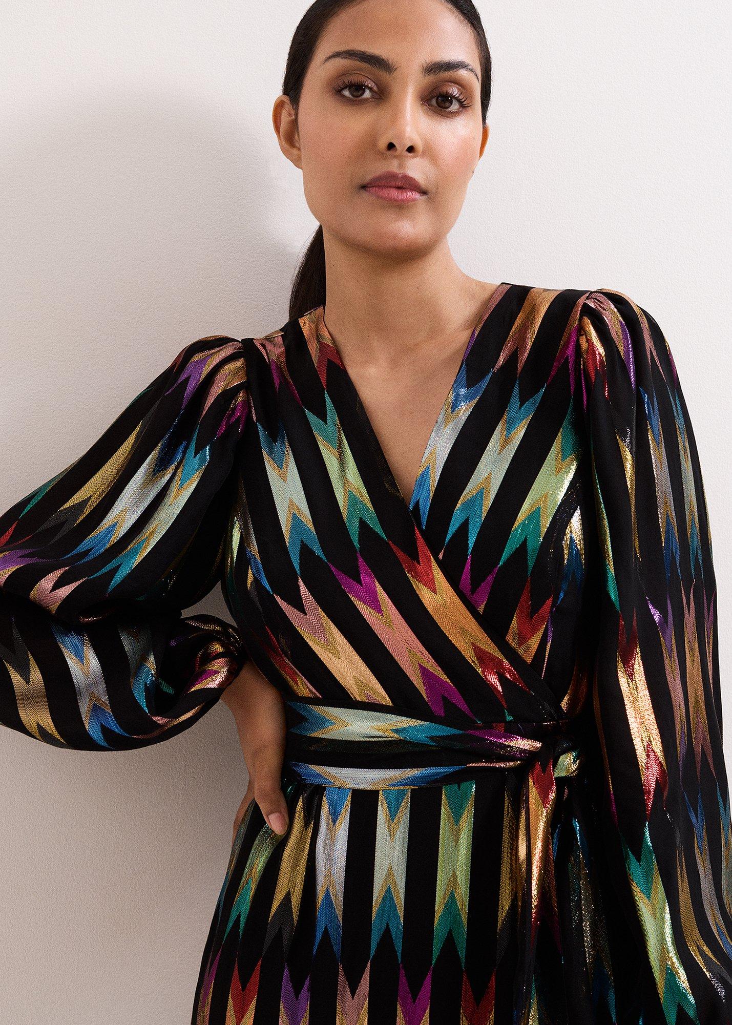 ${product-id}-Petite Ellia Dress-Multi-${view-type}