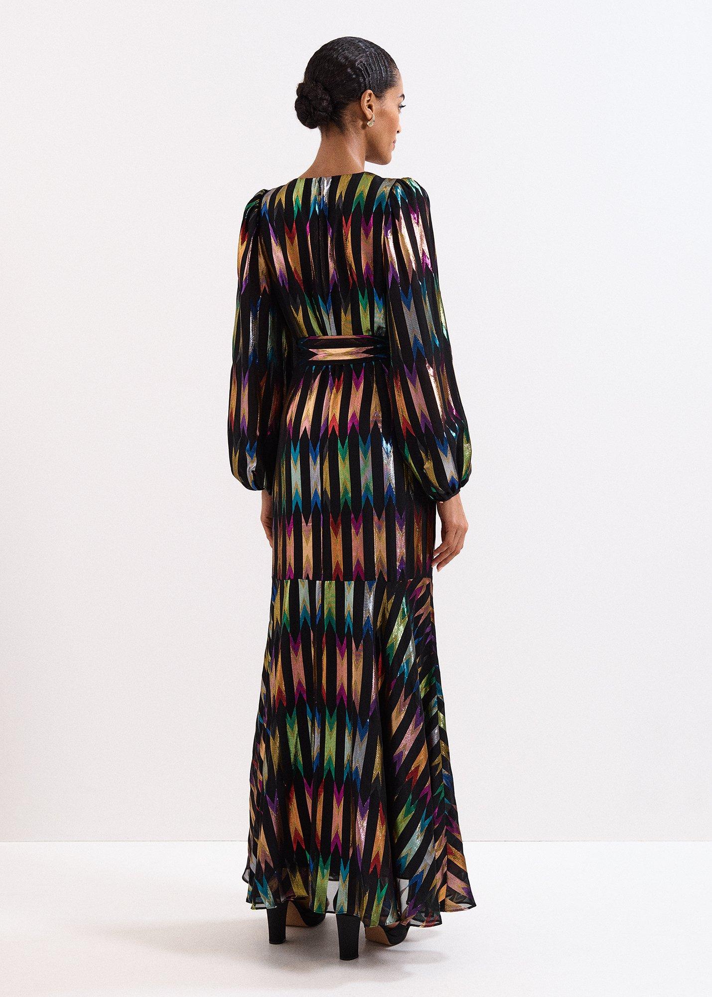 Ellia Shimmer Dress