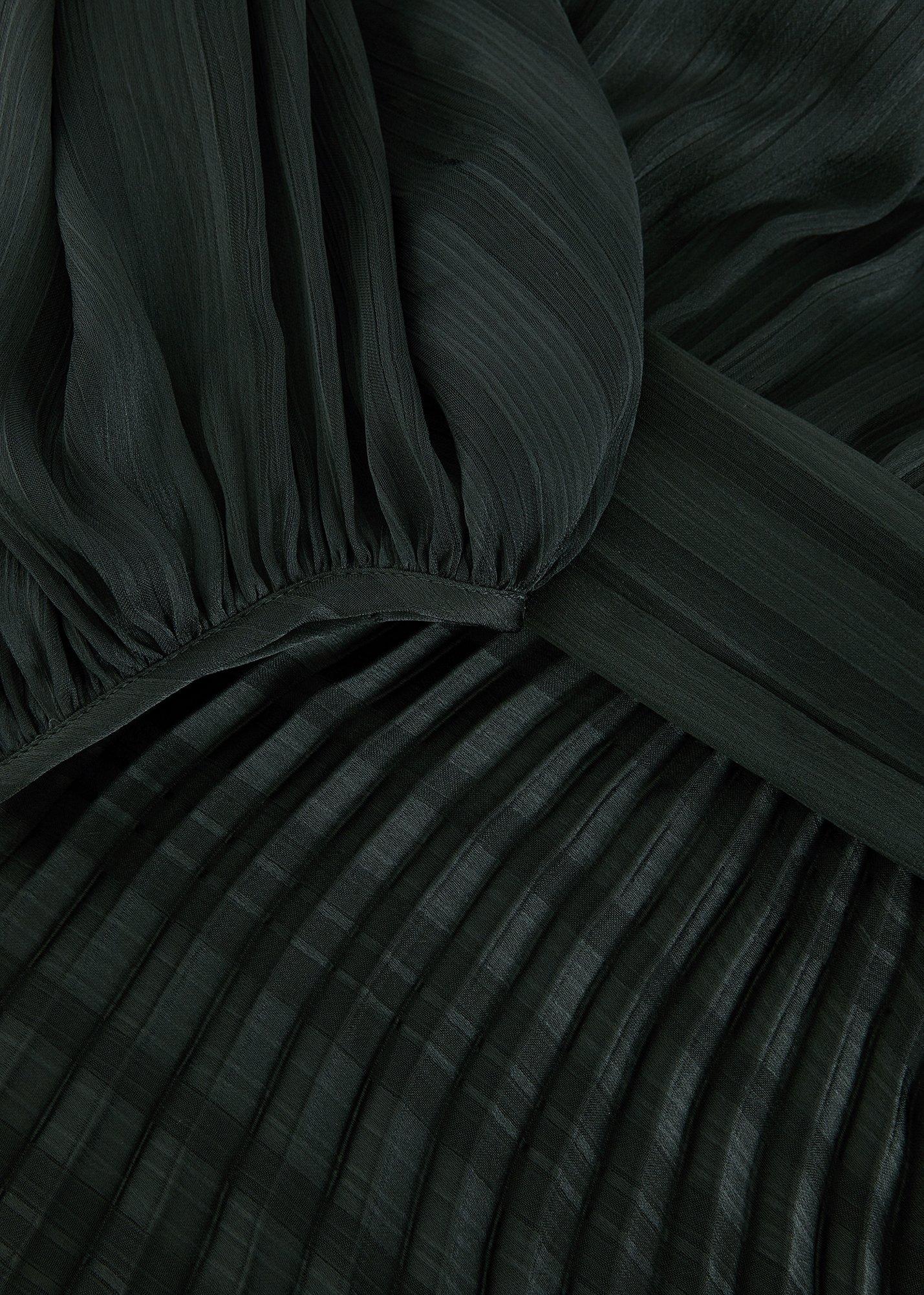 ${product-id}-Lucie Pleat Dress-Green-${view-type}