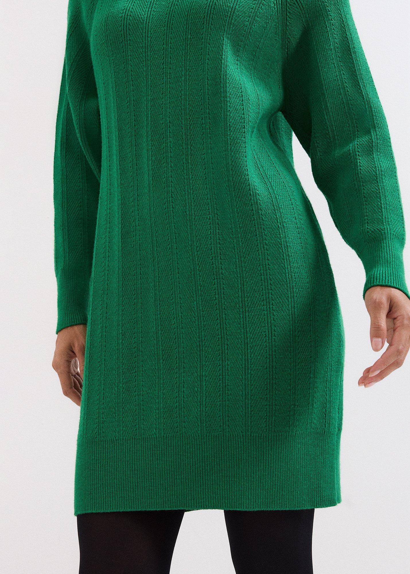 ${product-id}-Eleana Textured Dress-Green-${view-type}
