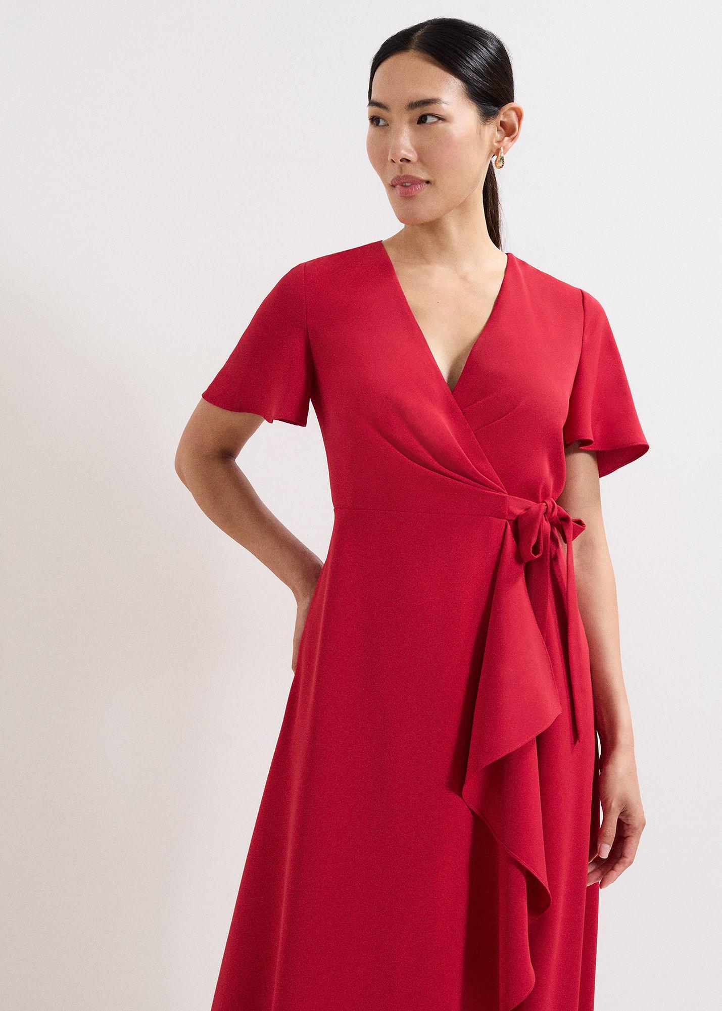 ${product-id}-Julissa Wrap Dress-Red-${view-type}