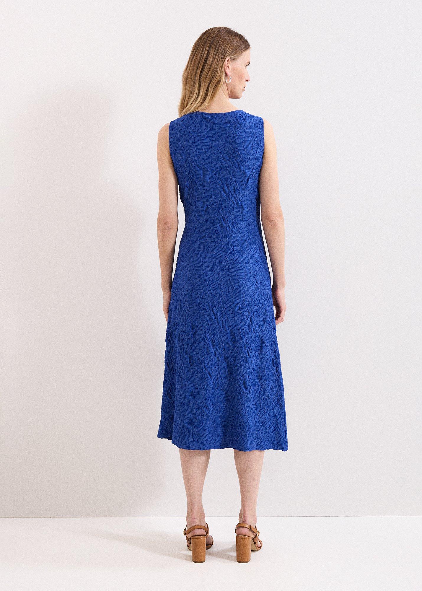 Talia Textured Midi Dress