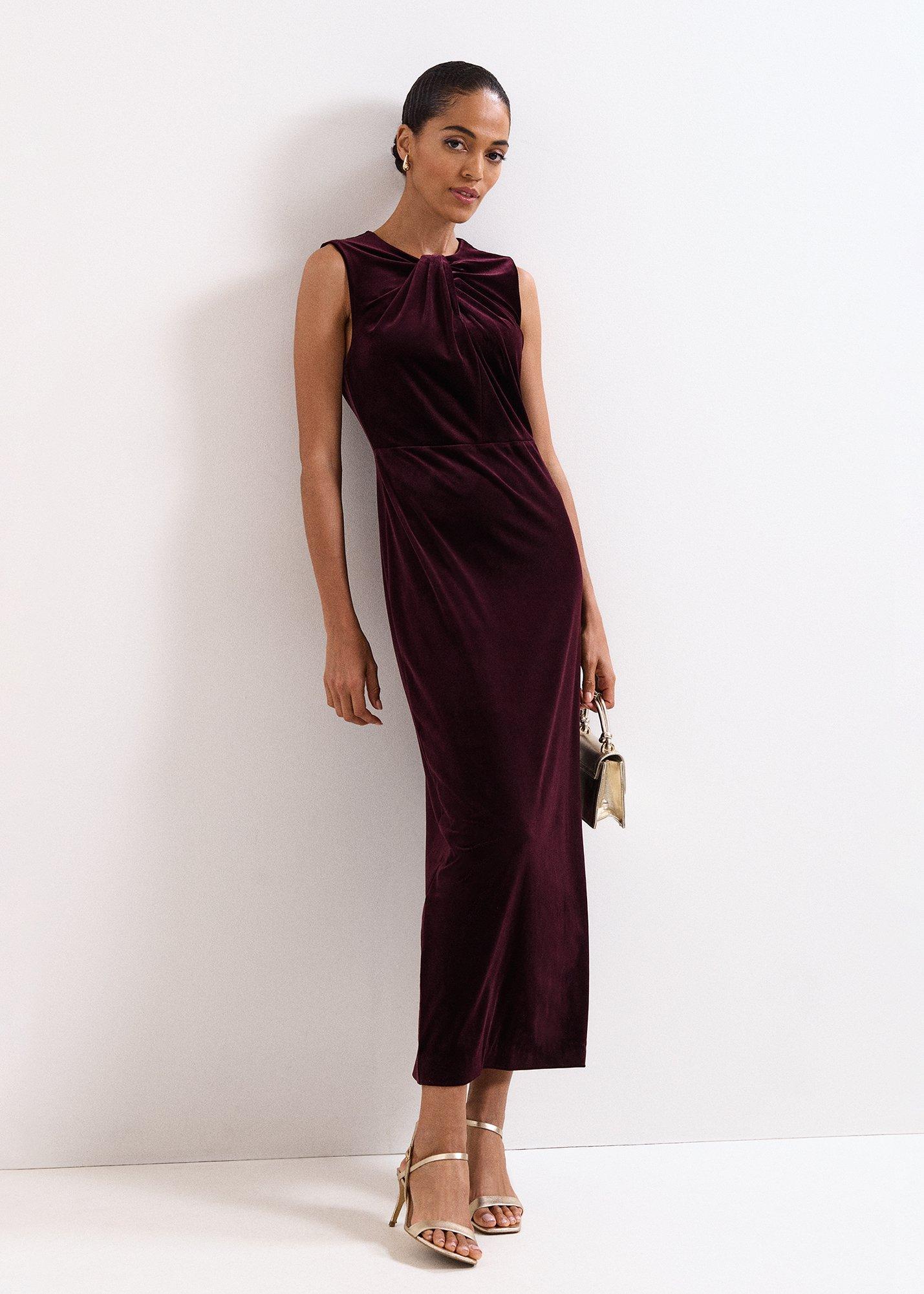 Ava Velvet Maxi Dress