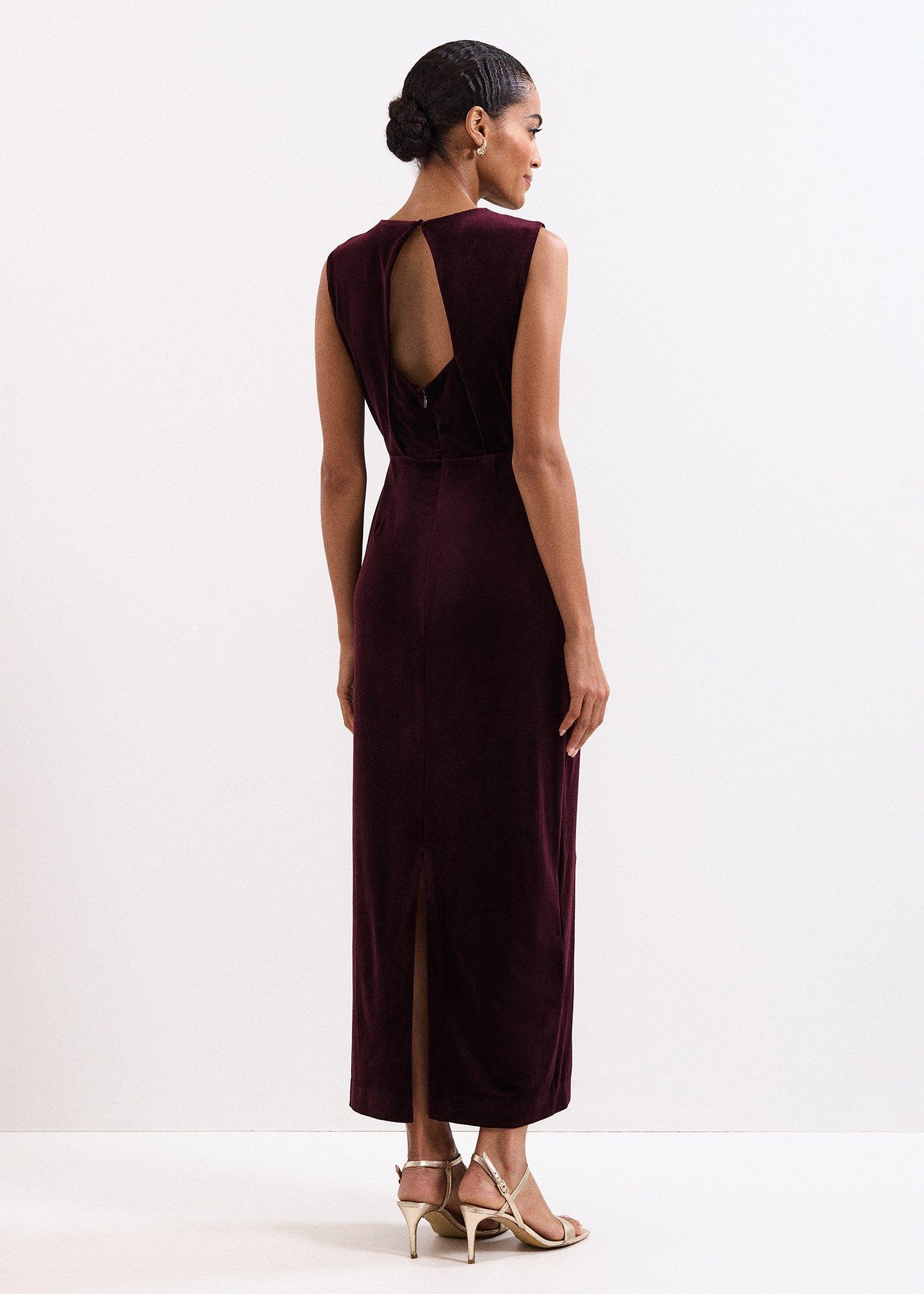 Ava Velvet Maxi Dress
