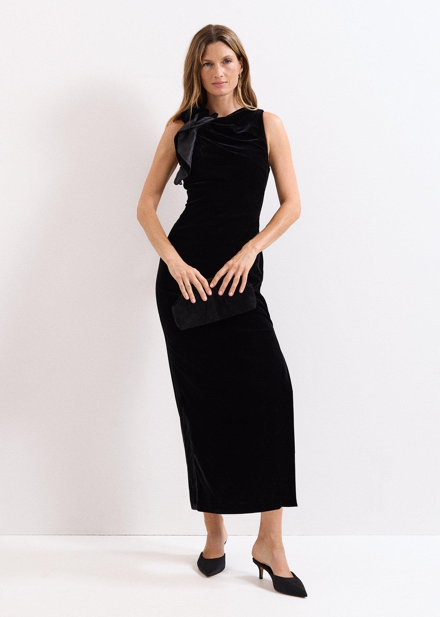 Melony Velvet Dress
