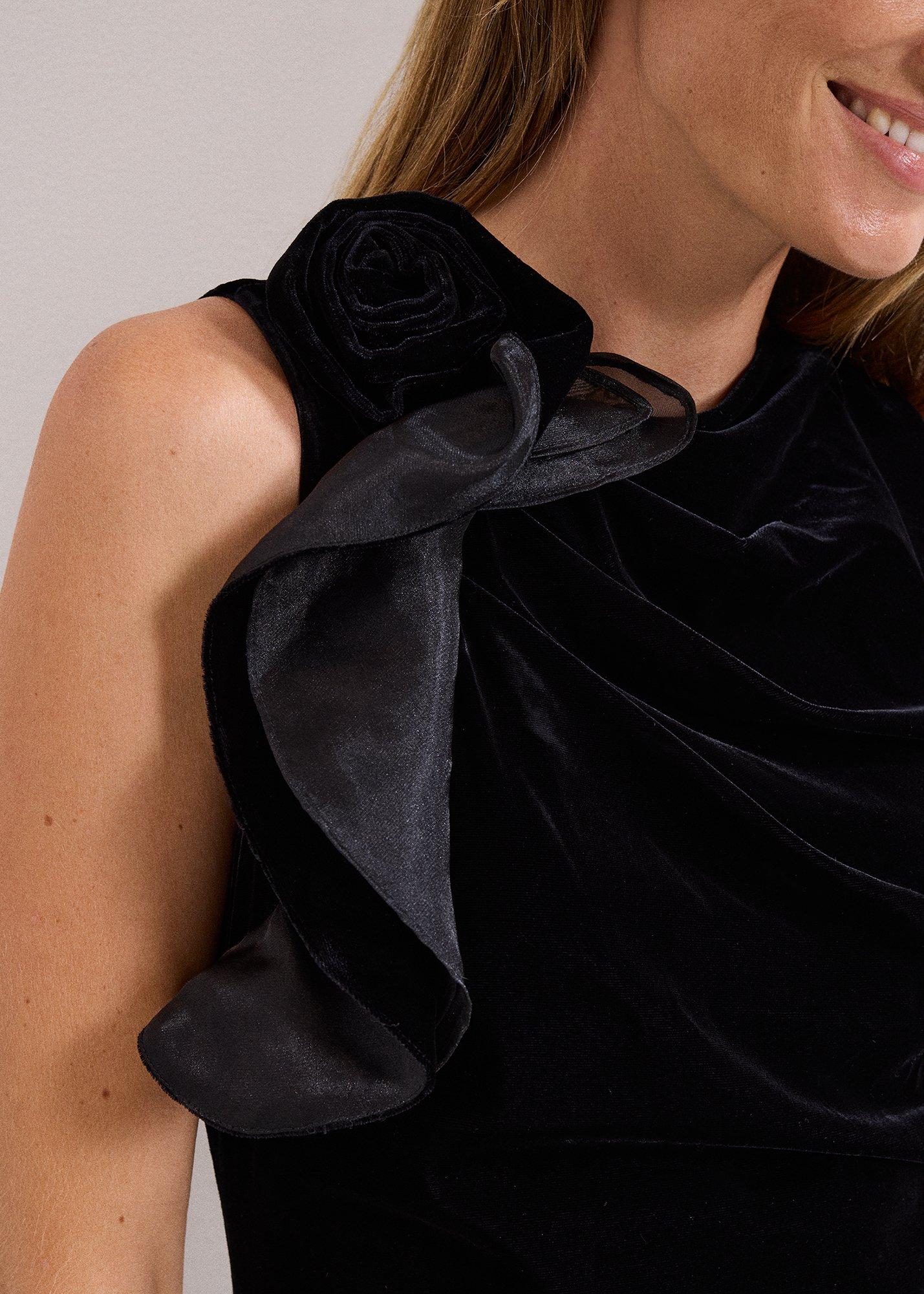 ${product-id}-Melony Velvet Dress-Black-${view-type}