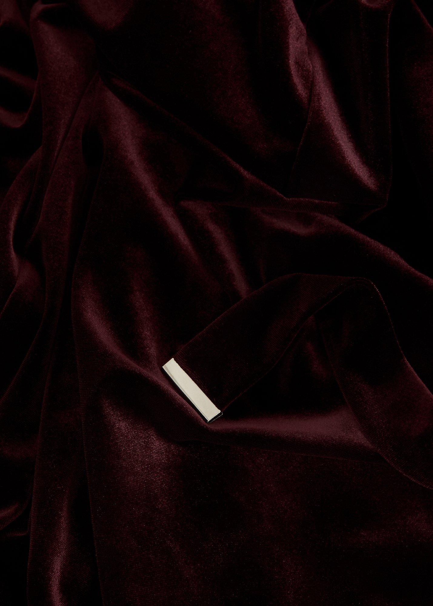 Petite Marta Velvet Jumpsuit