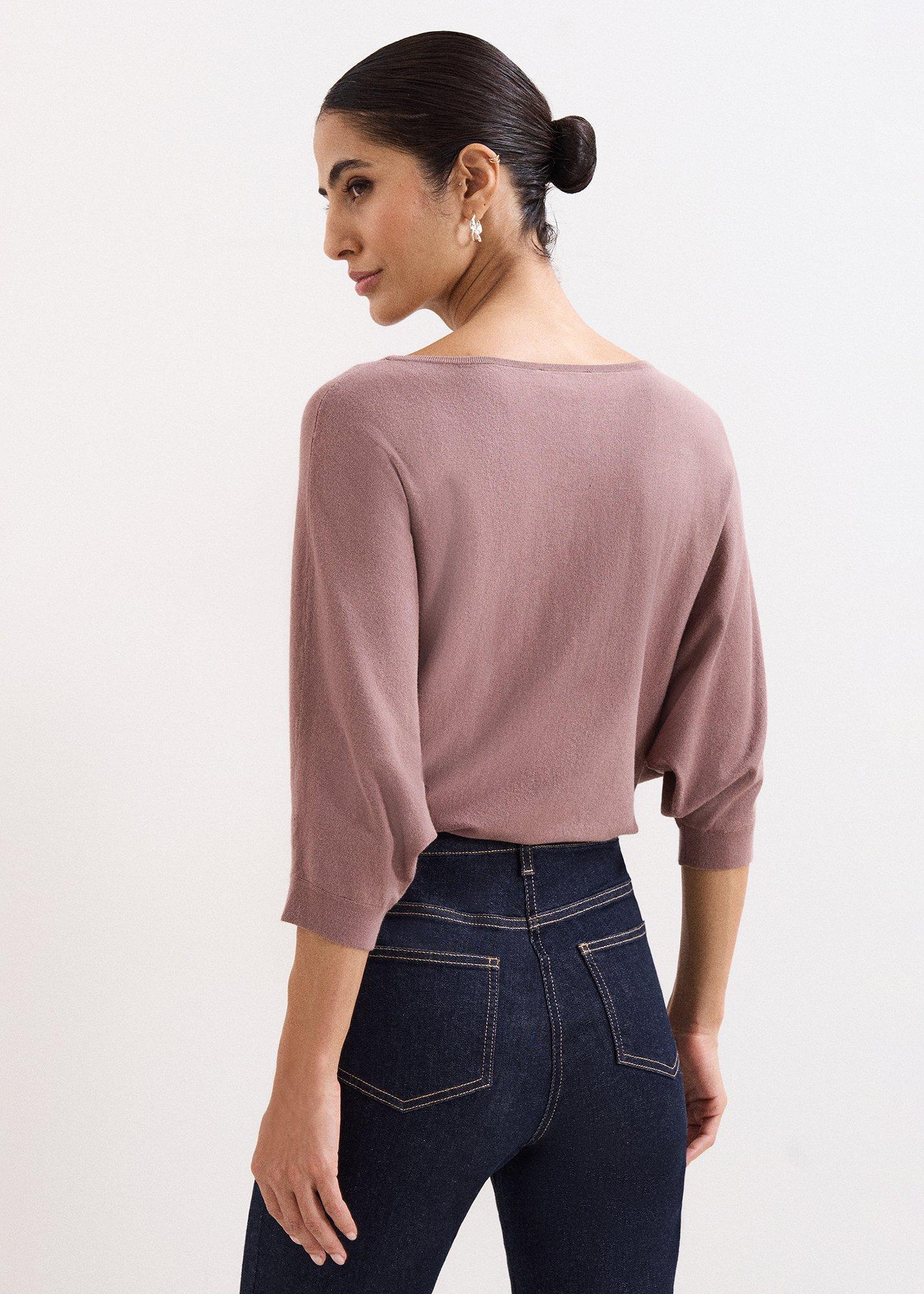 Cristine Batwing Knitted Jumper