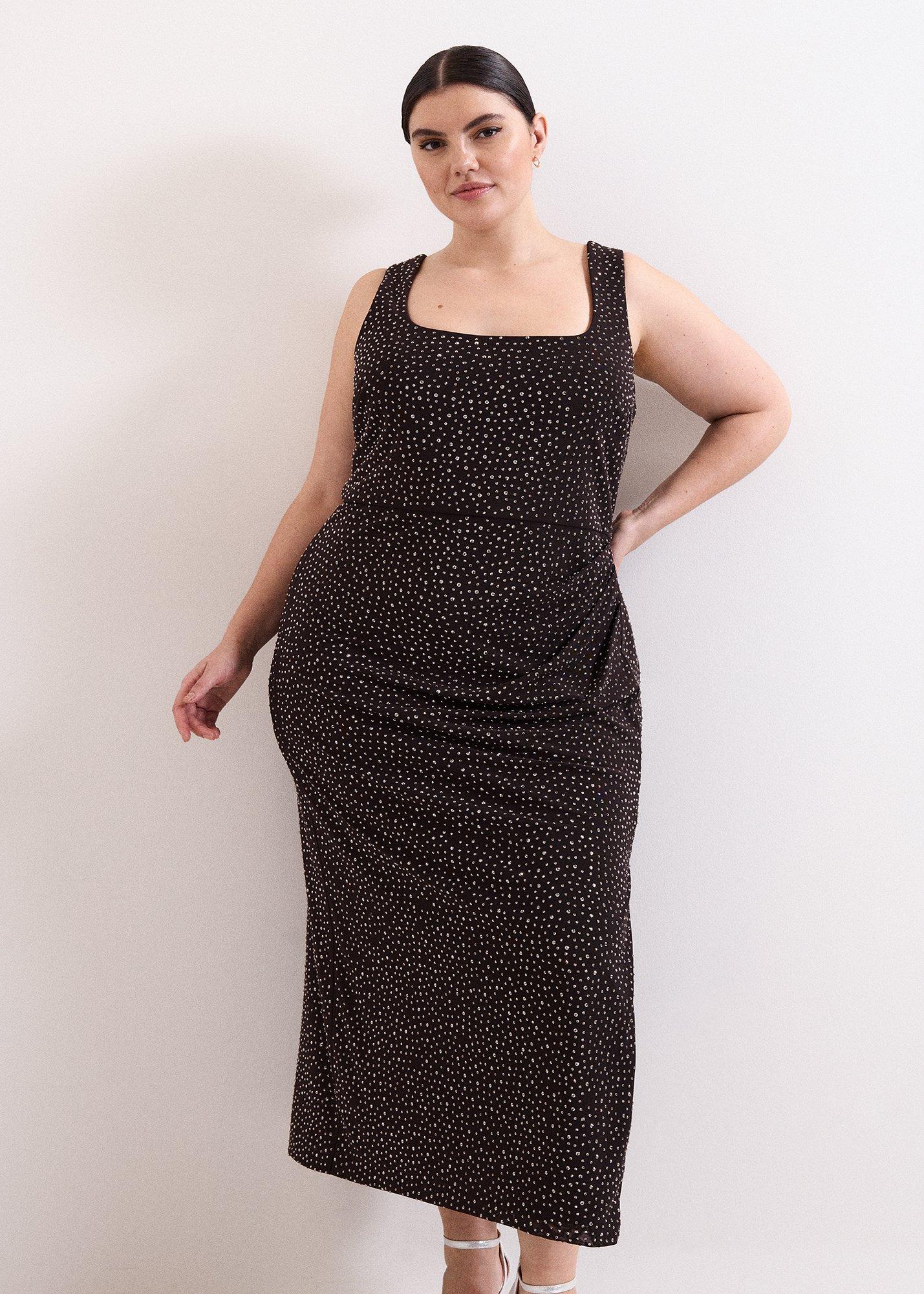${product-id}-Suki Hotfix Dress-Brown-${view-type}