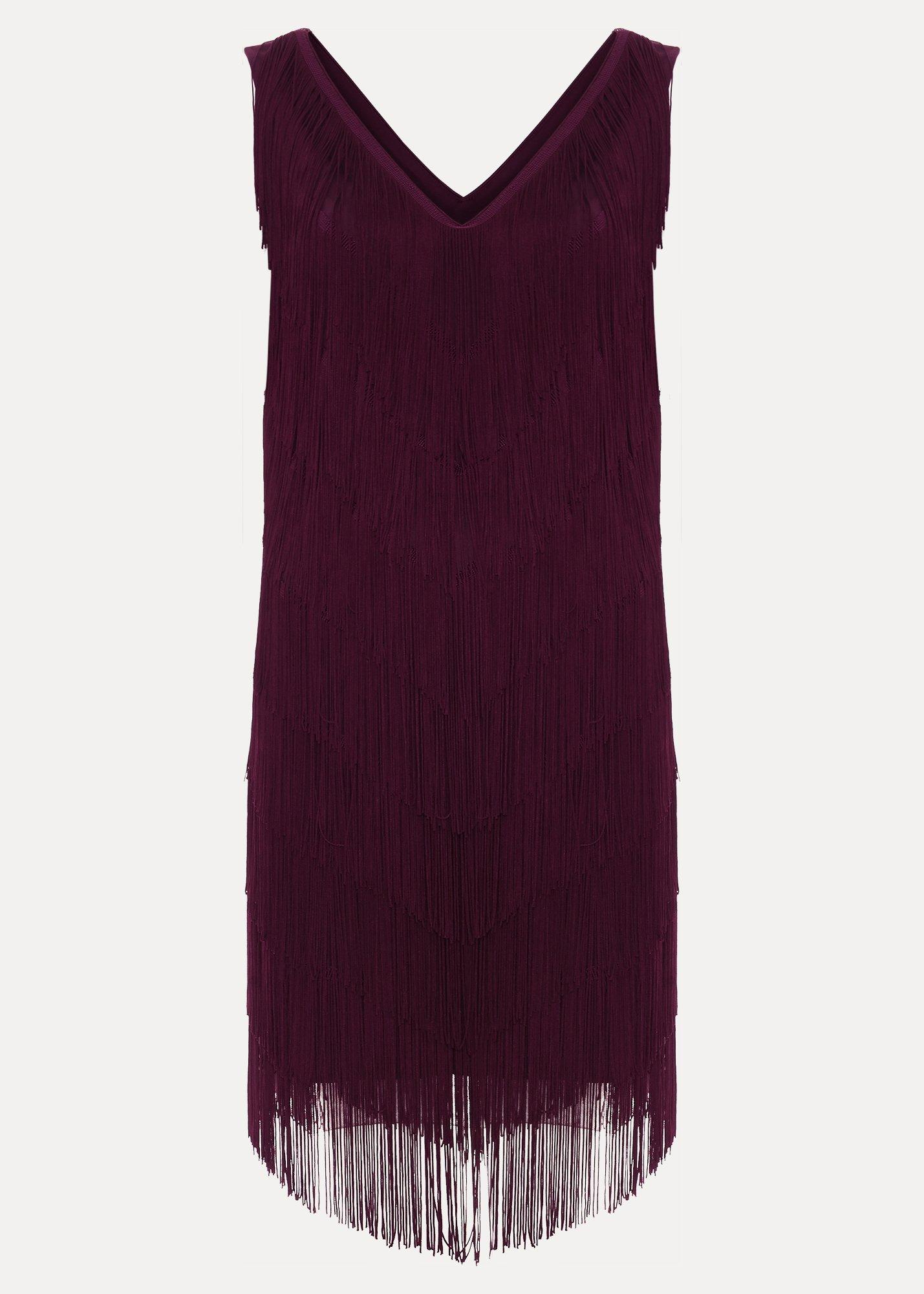 ${product-id}-Meryl Fringe Dress-Burgundy-${view-type}