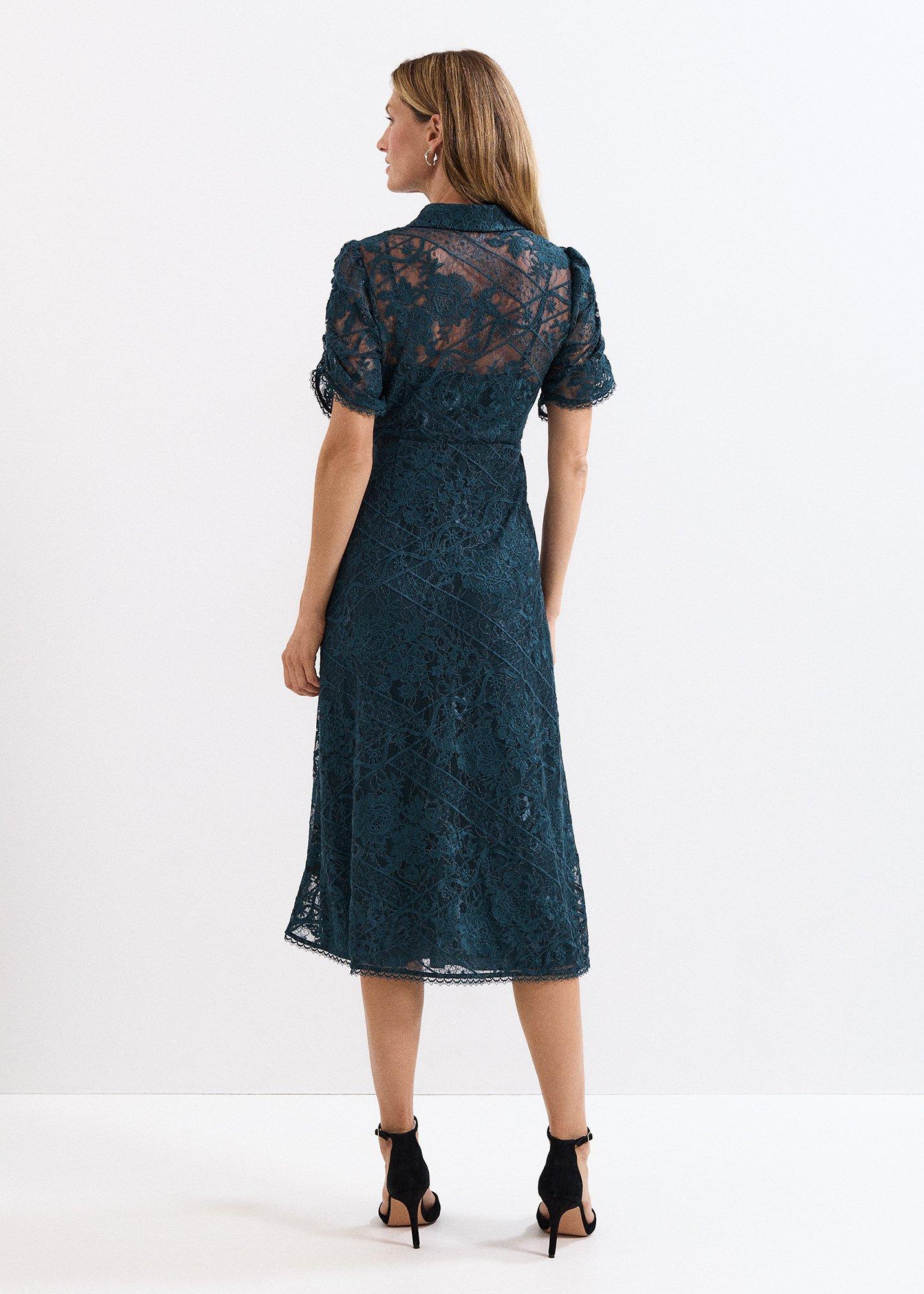 Lunna Lace Midi Dress