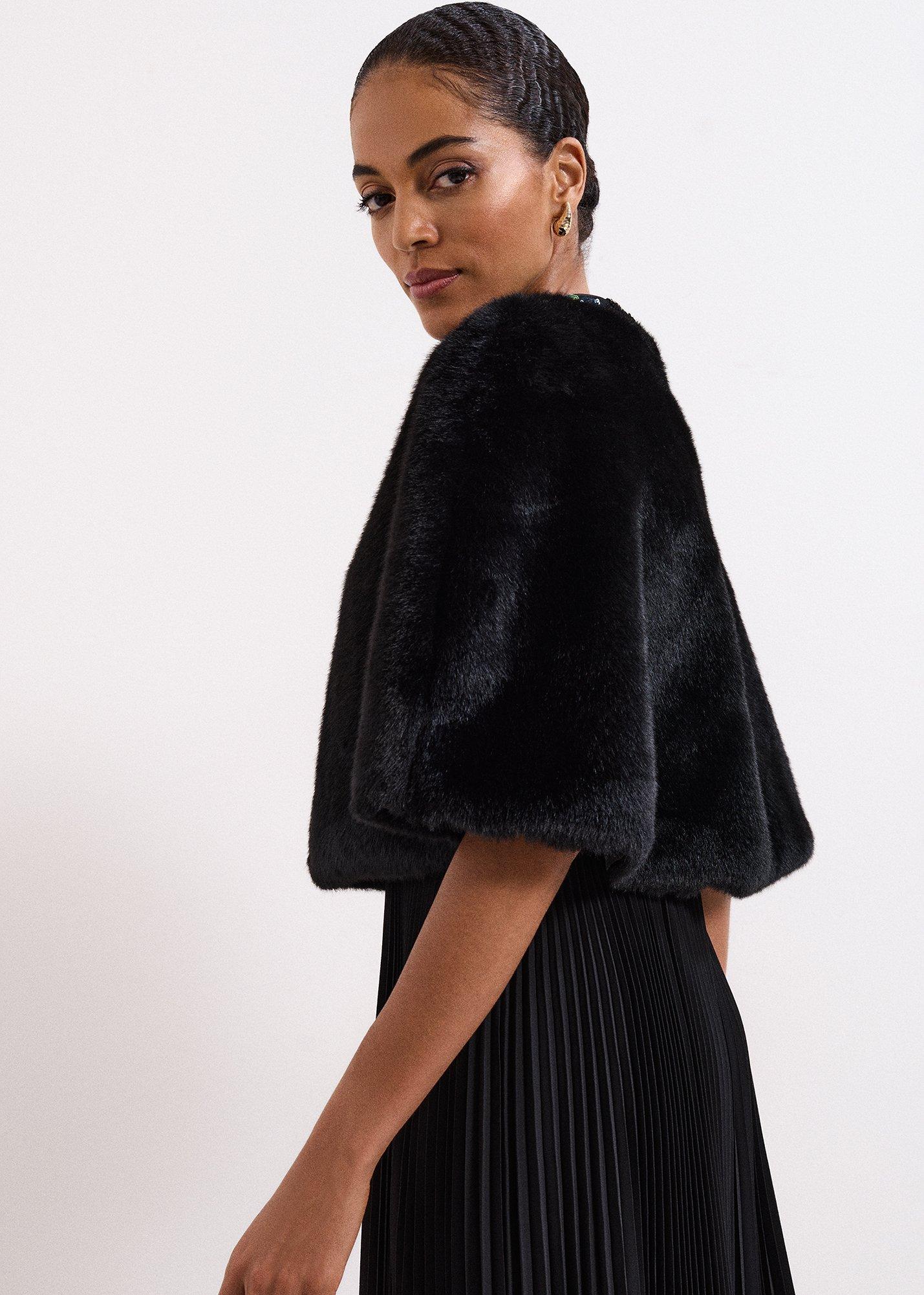 ${product-id}-Faux Fur Stole-Black-${view-type}