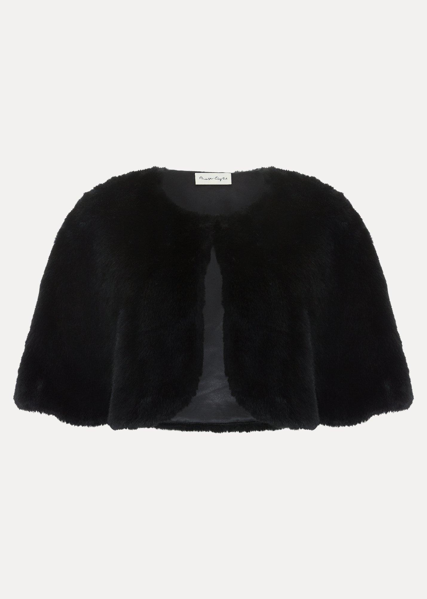 ${product-id}-Faux Fur Stole-Black-${view-type}