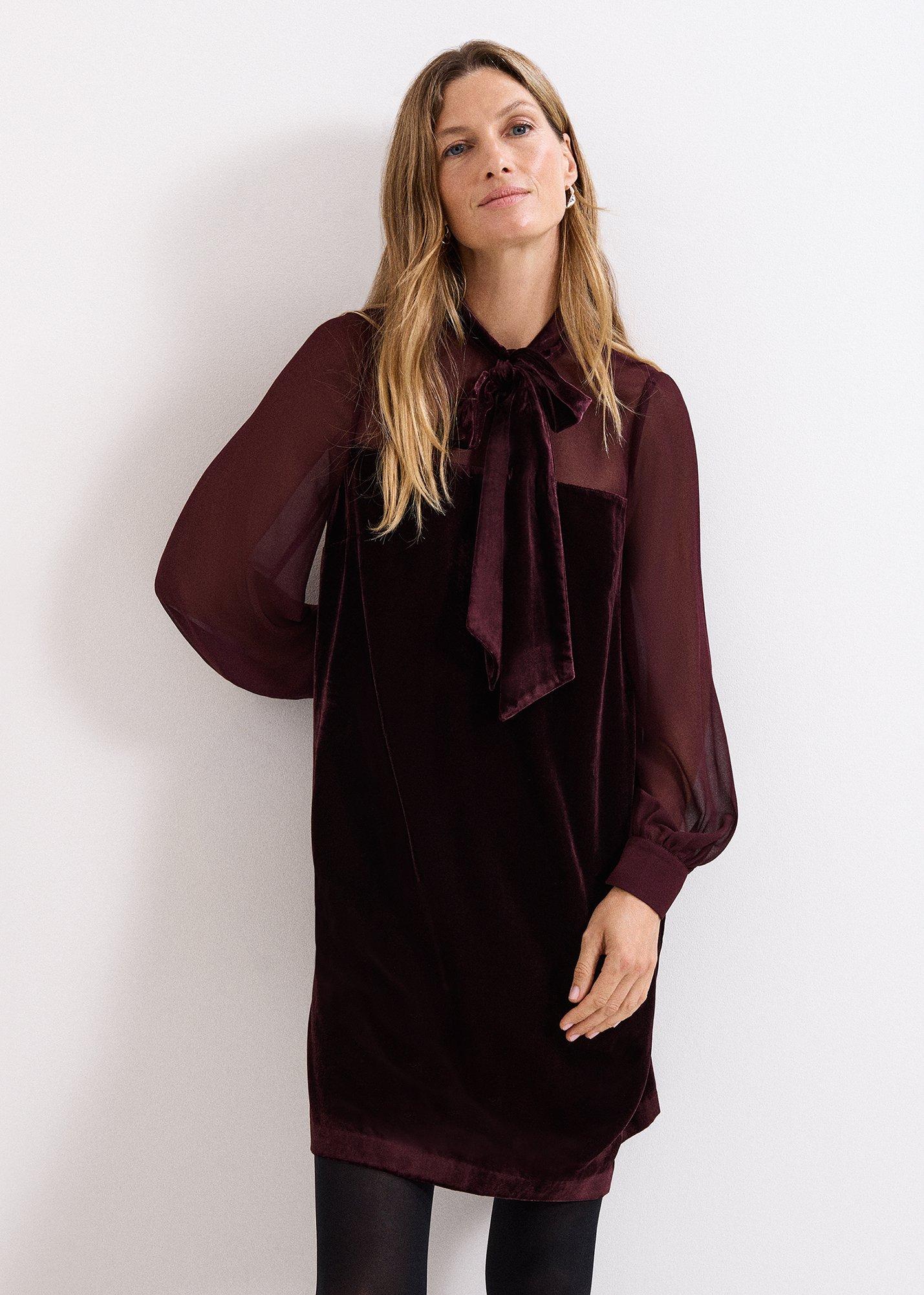 Vinnie Velvet Mini Dress