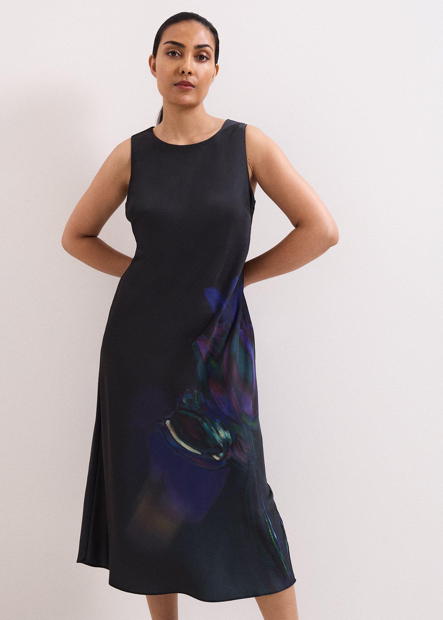 Petite Felicity Floral Midi Dress