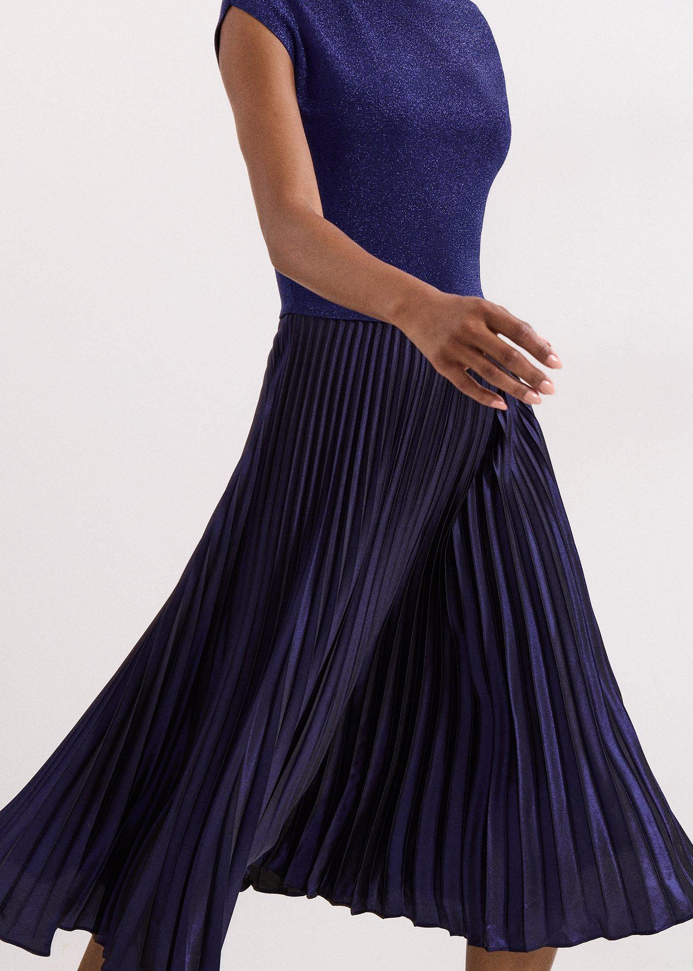 ${product-id}-Petite Jayla Shimmer Dress-Cobalt-${view-type}