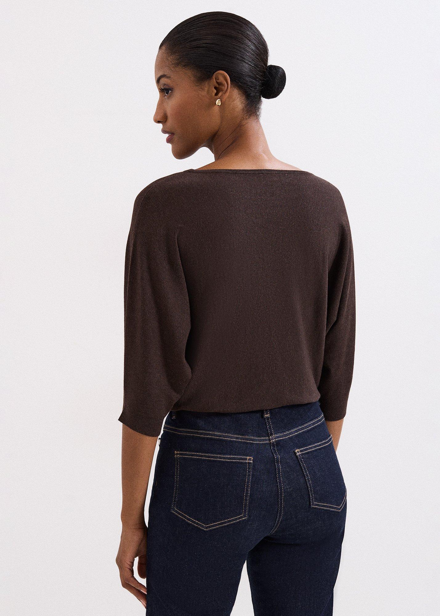 Cristine Batwing Knitted Jumper