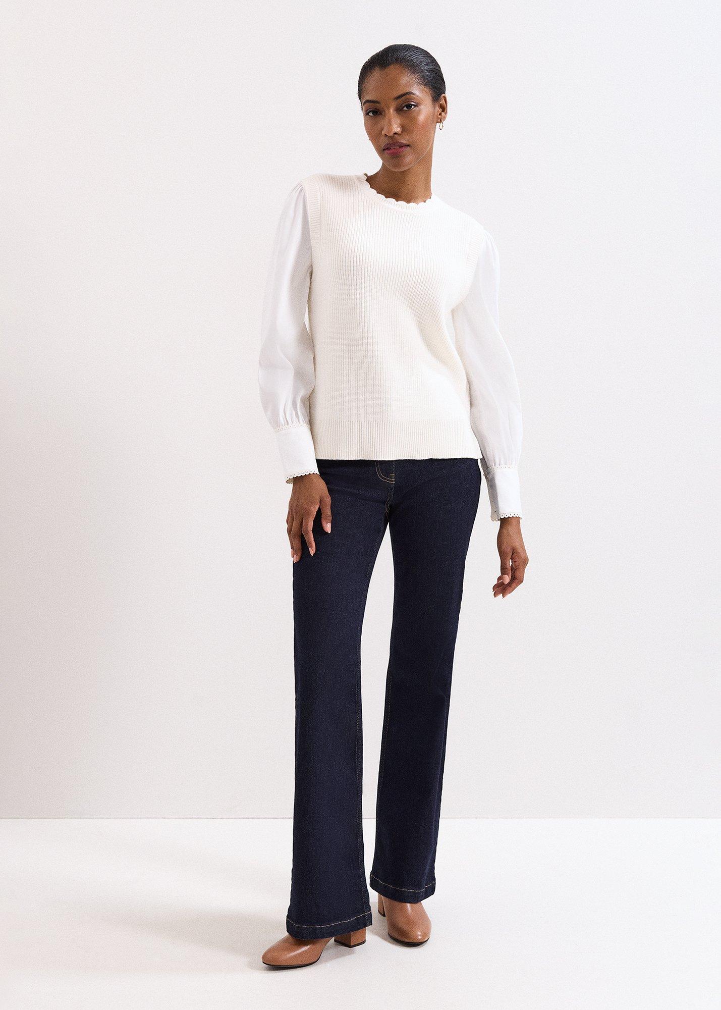 ${product-id}-Fleur Shirt Sleeve Tank Top-Winter White-${view-type}