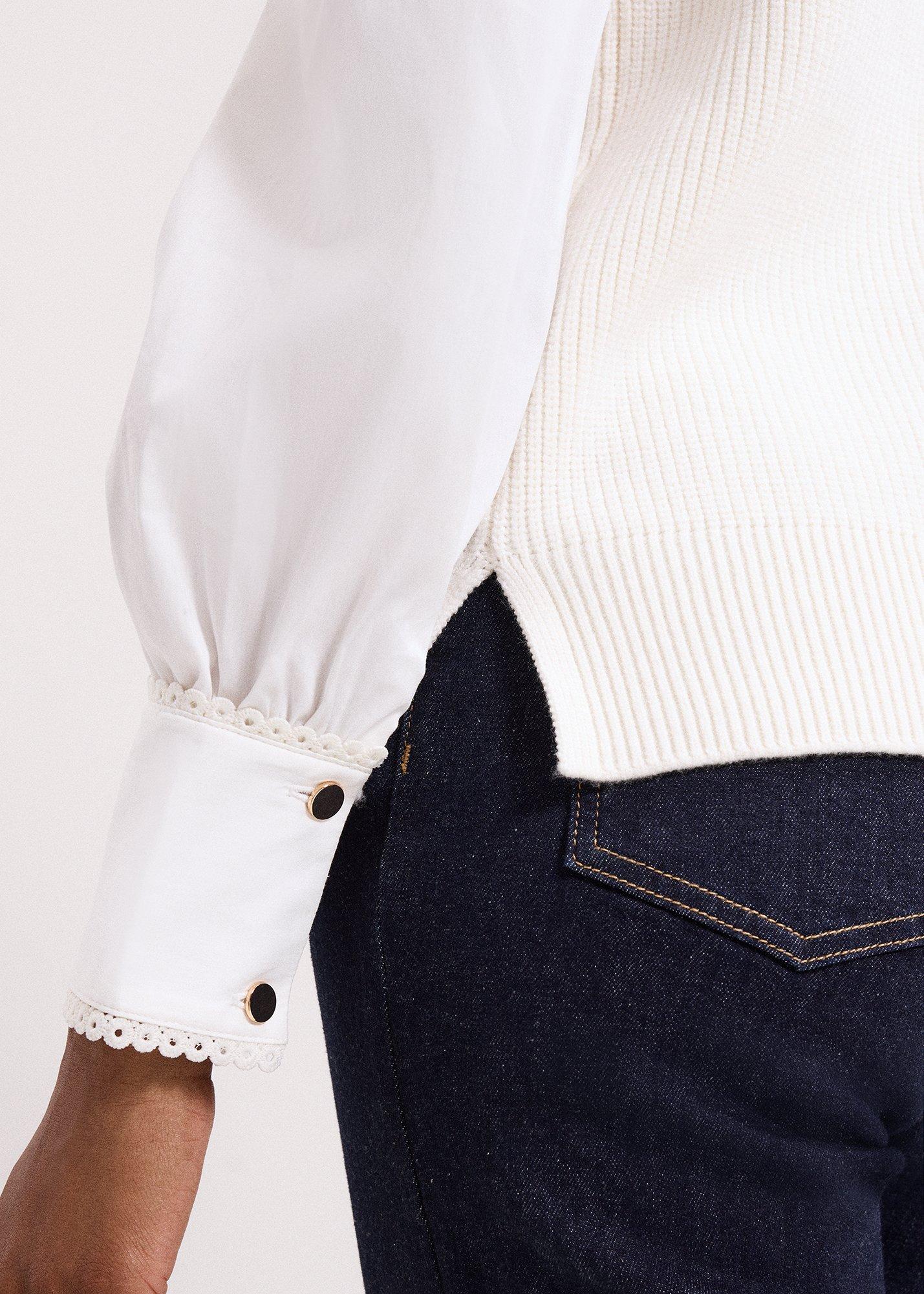 ${product-id}-Fleur Shirt Sleeve Tank Top-Winter White-${view-type}