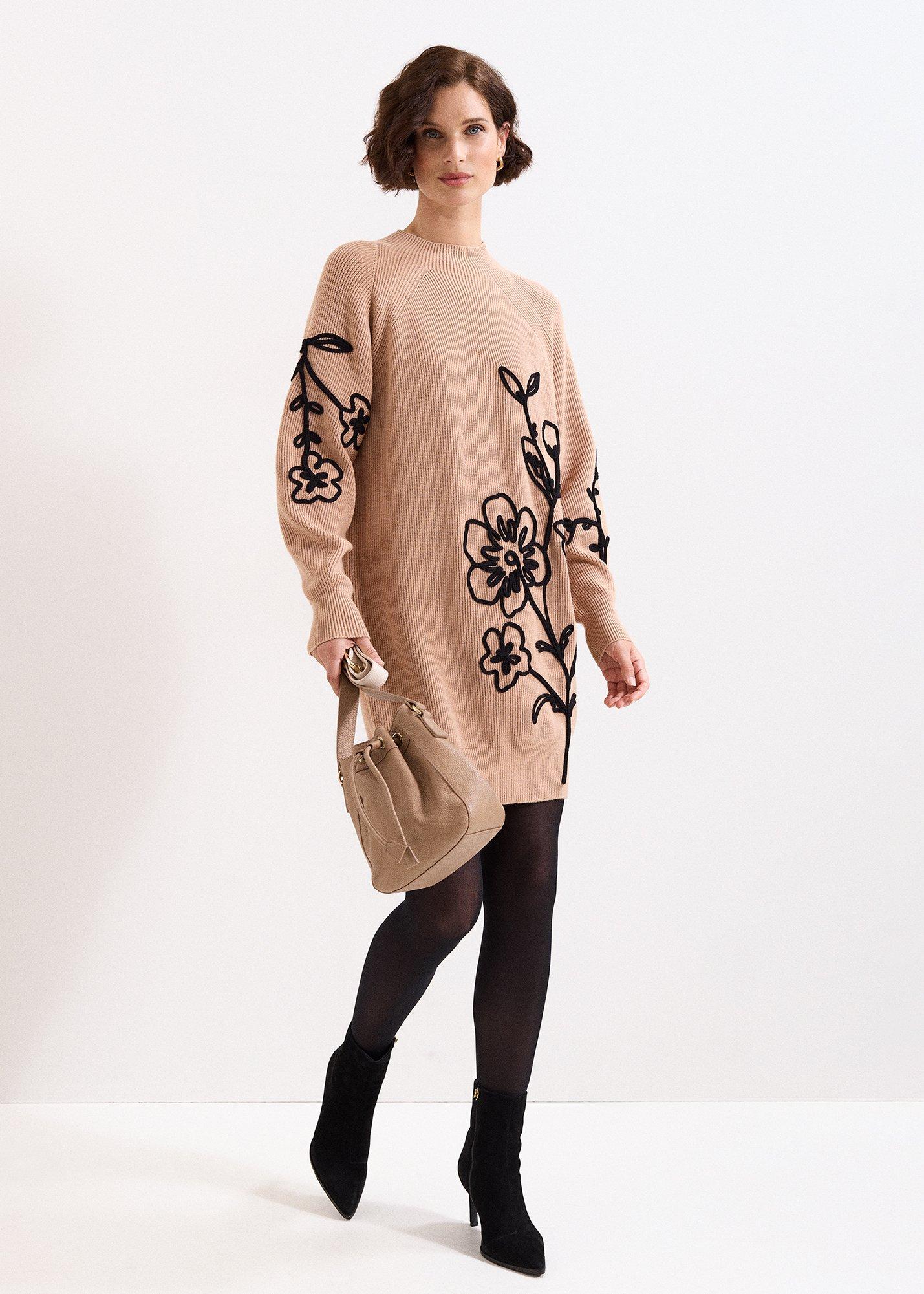 Rosa Jumper With Applique Detail