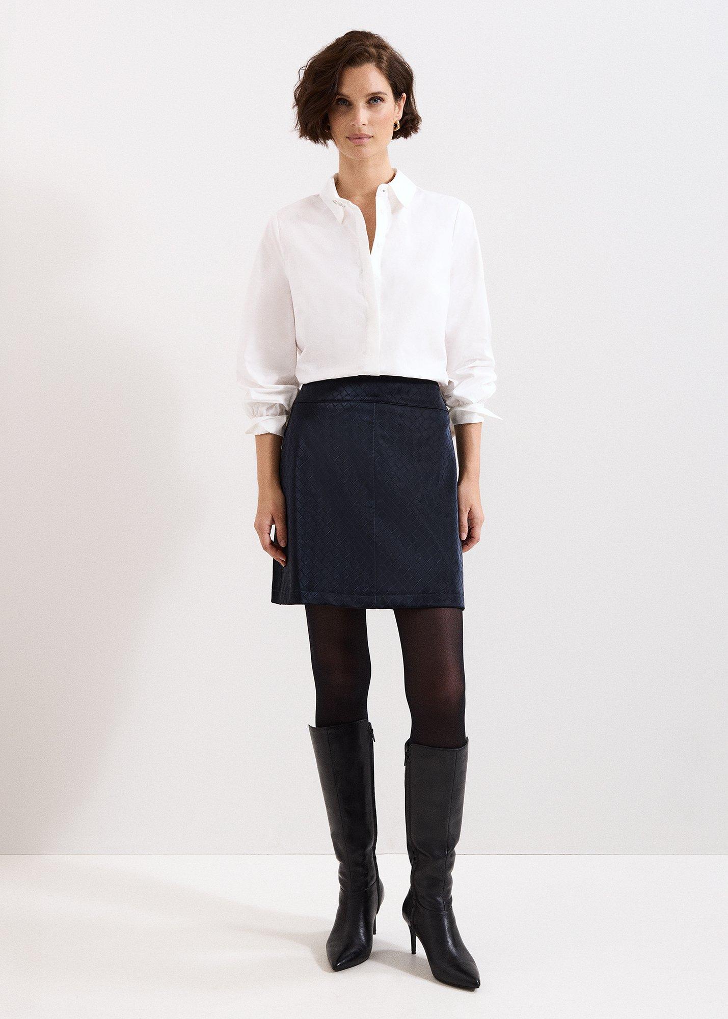 Iona PU Mini Skirt