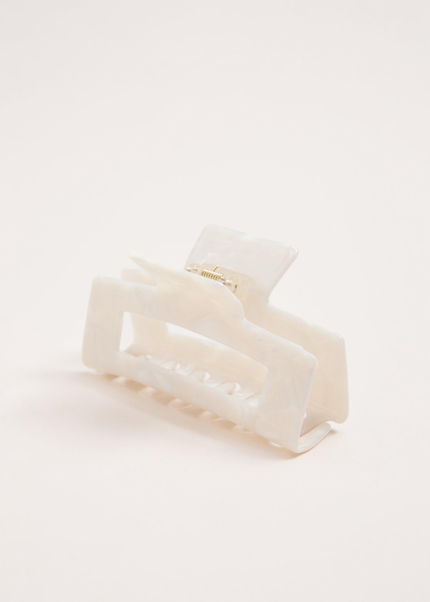 Cream Hair Clip