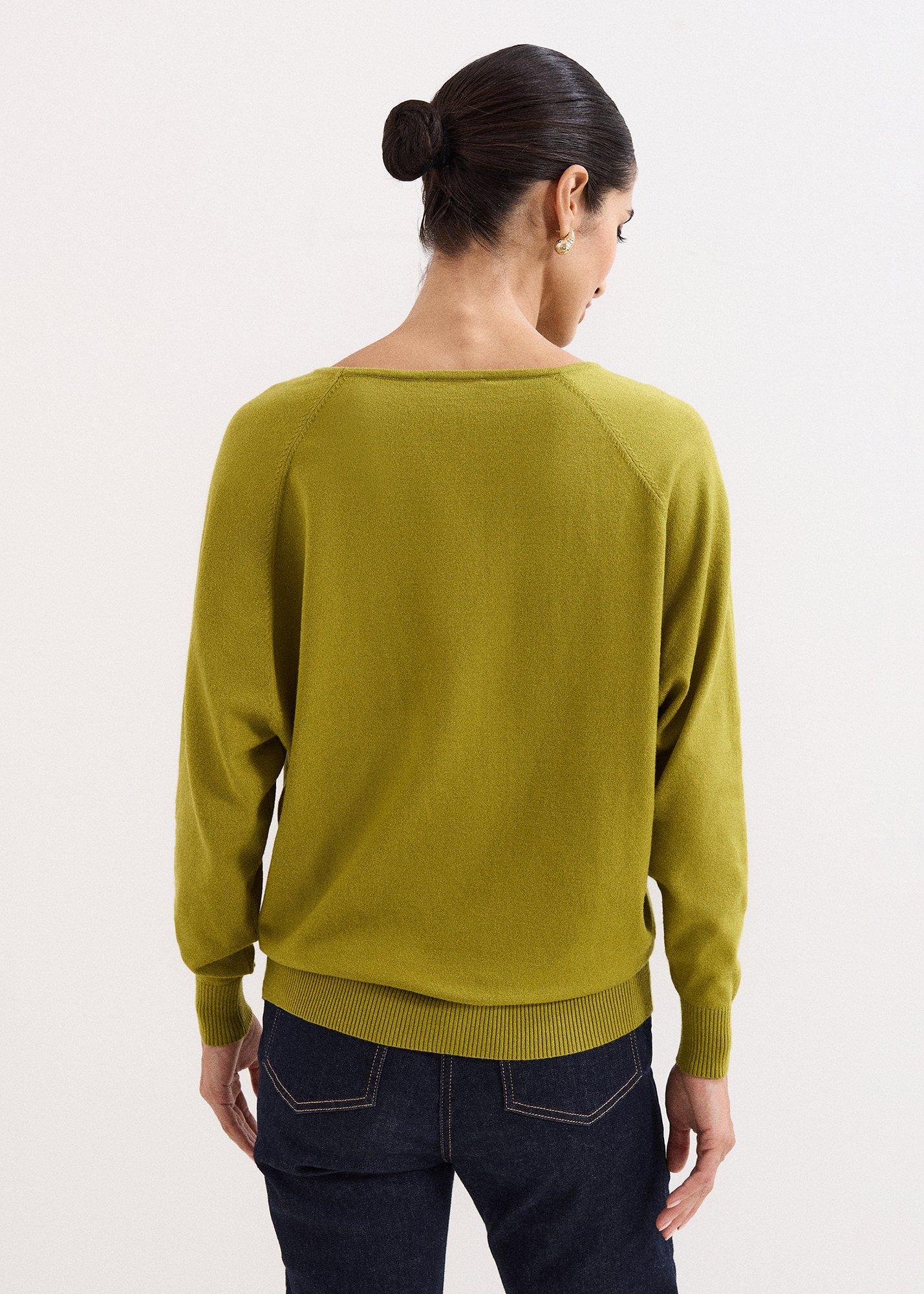Senita Green Knit Jumper