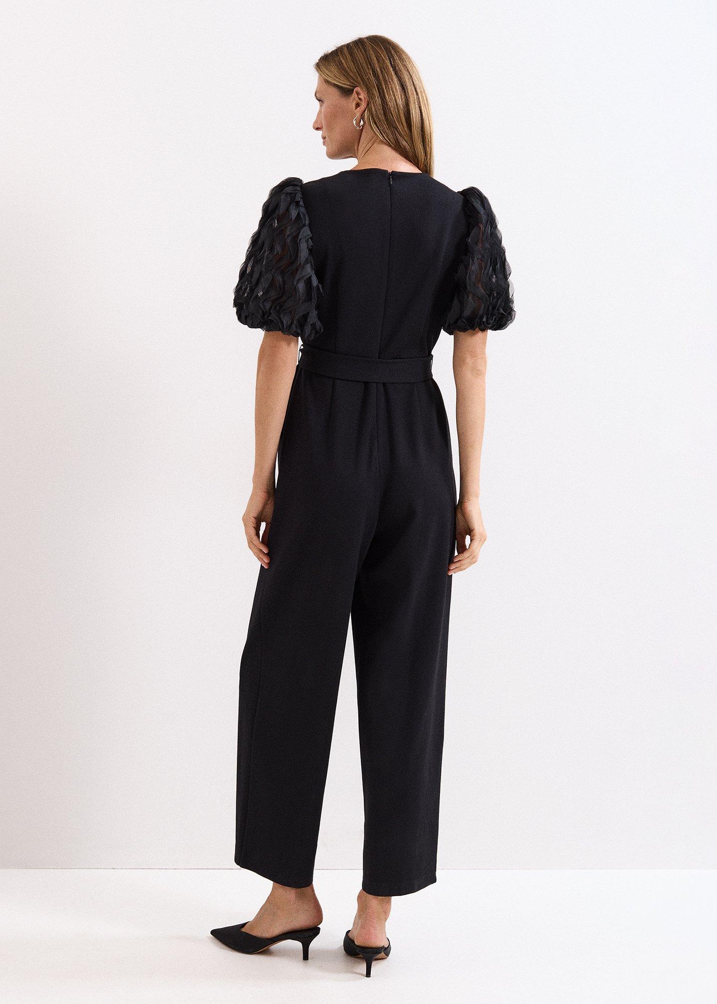 Anda Puff Sleeve Jumpsuit