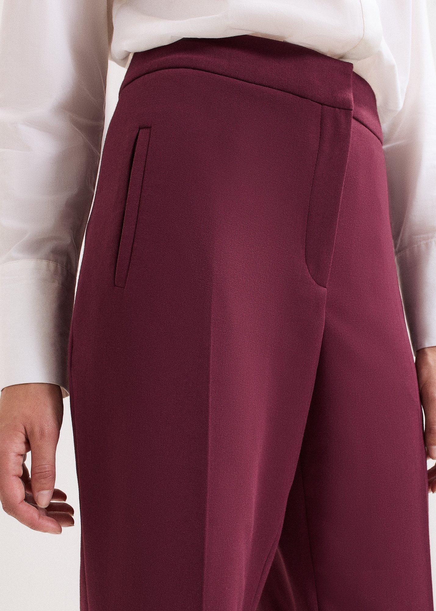 fara-burgundy-taper-tailored-trouser