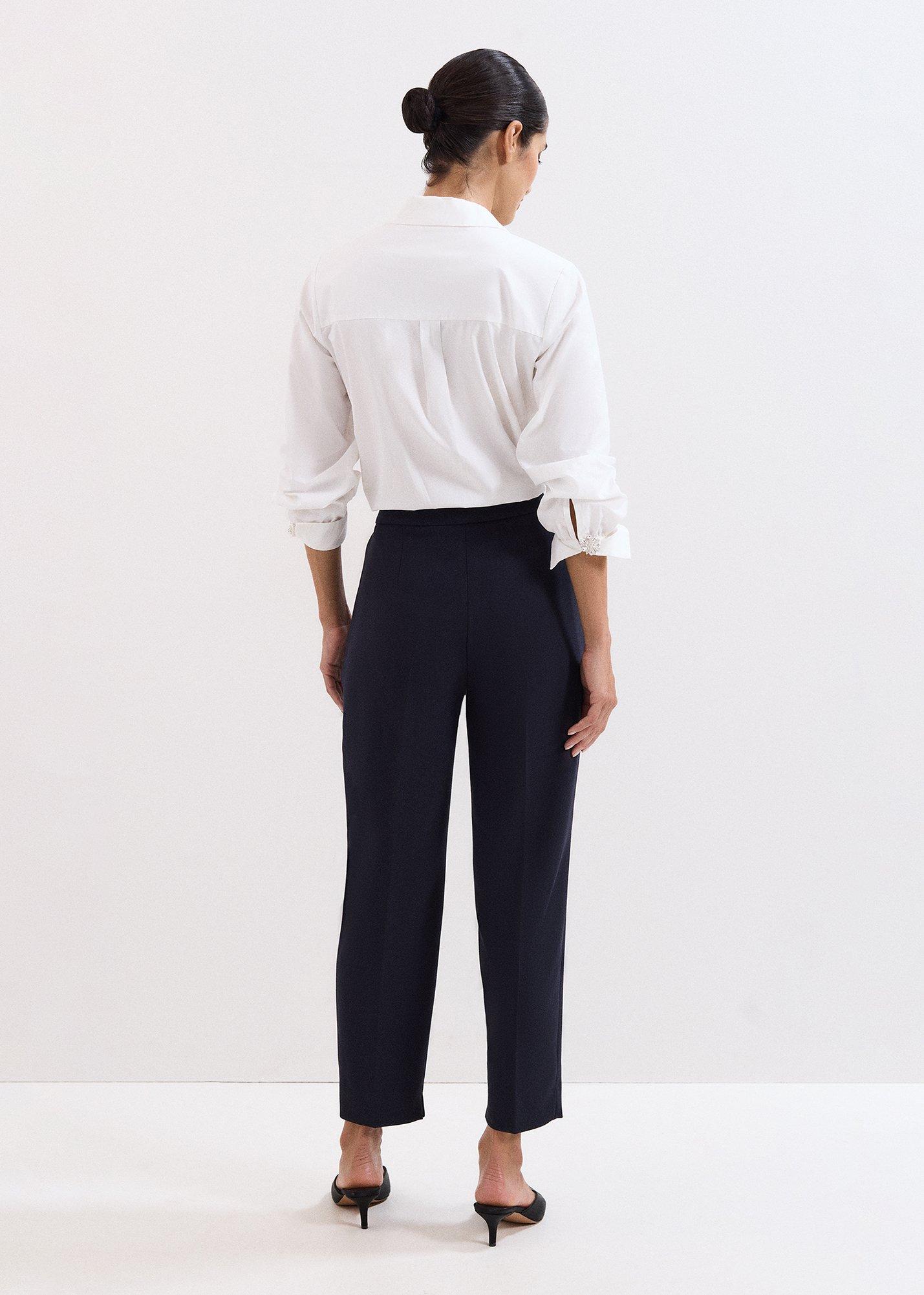 Fara Navy Trousers
