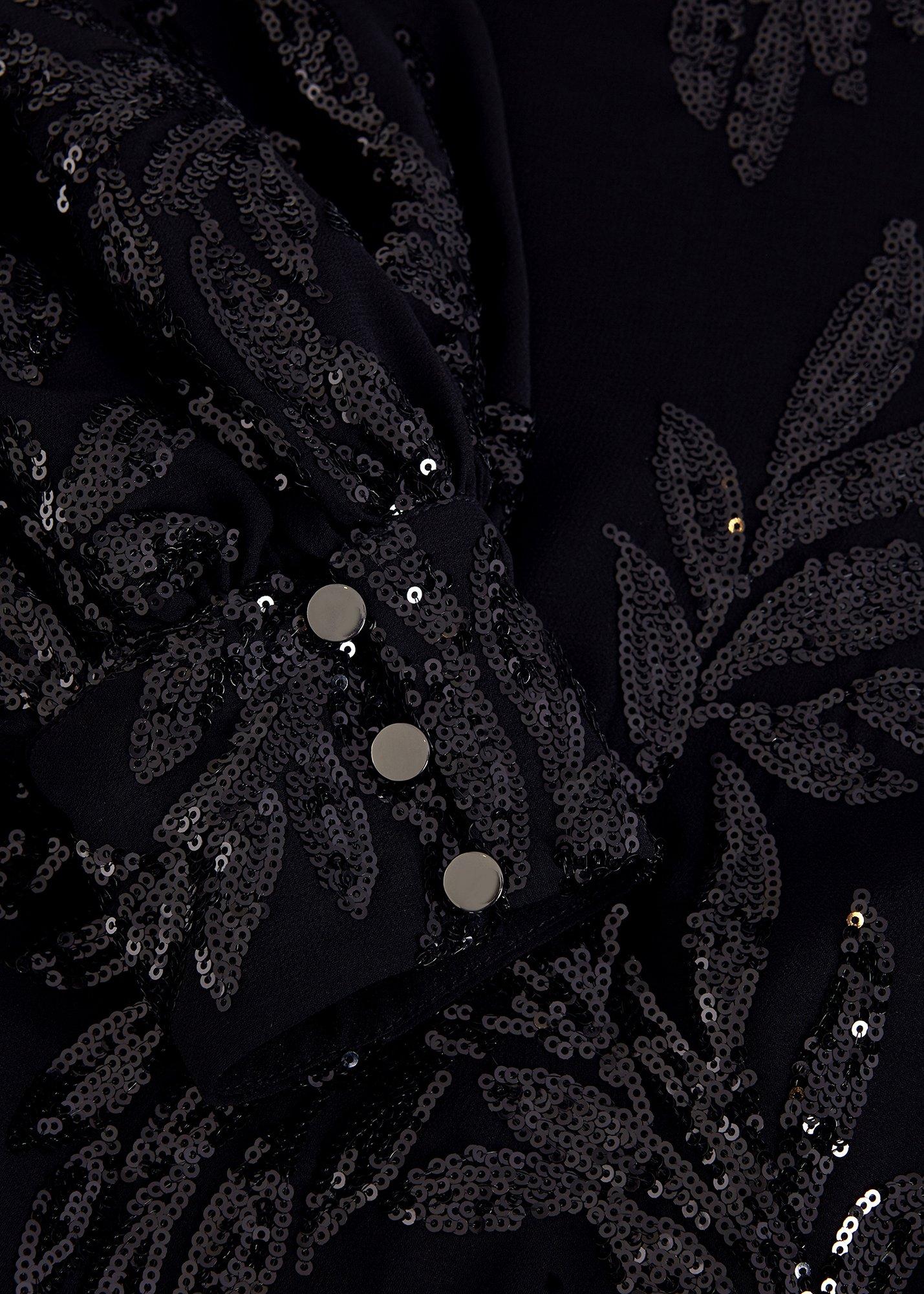 ${product-id}-Odette Black Sequin Mini Dress-Black-${view-type}