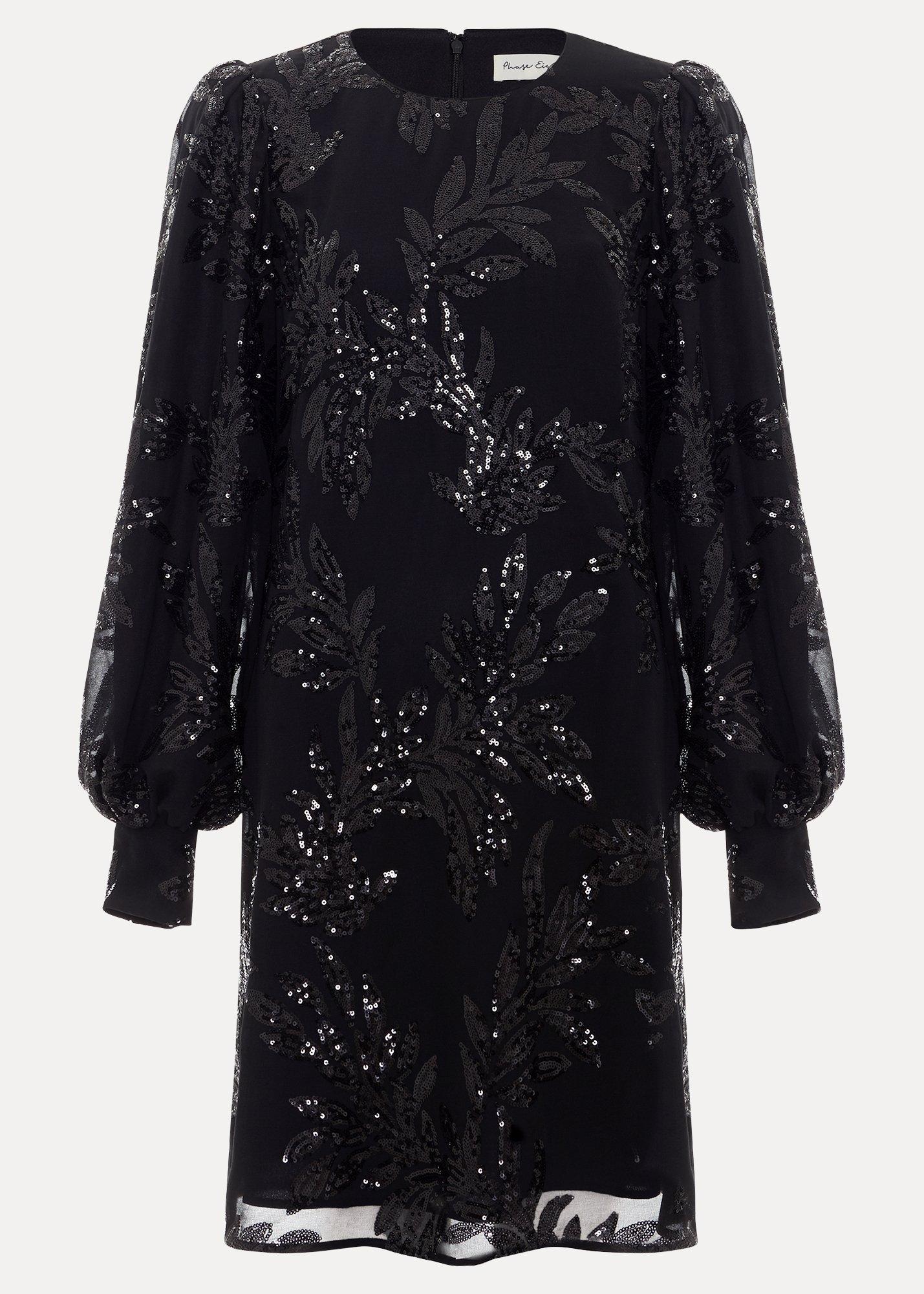 ${product-id}-Odette Black Sequin Mini Dress-Black-${view-type}