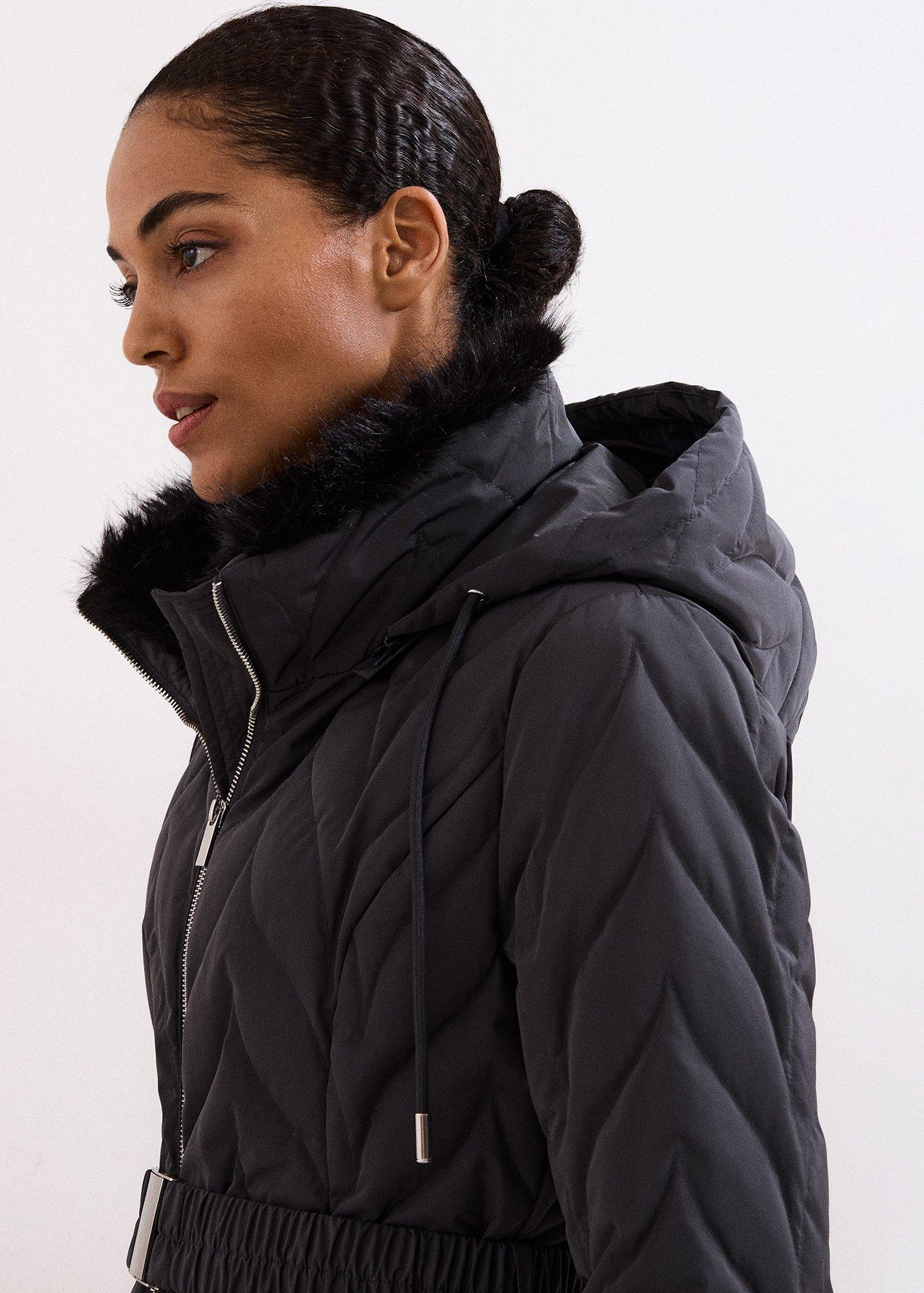 ${product-id}-Hollie Charcoal Midi Quilted Puffer-Charcoal-${view-type}