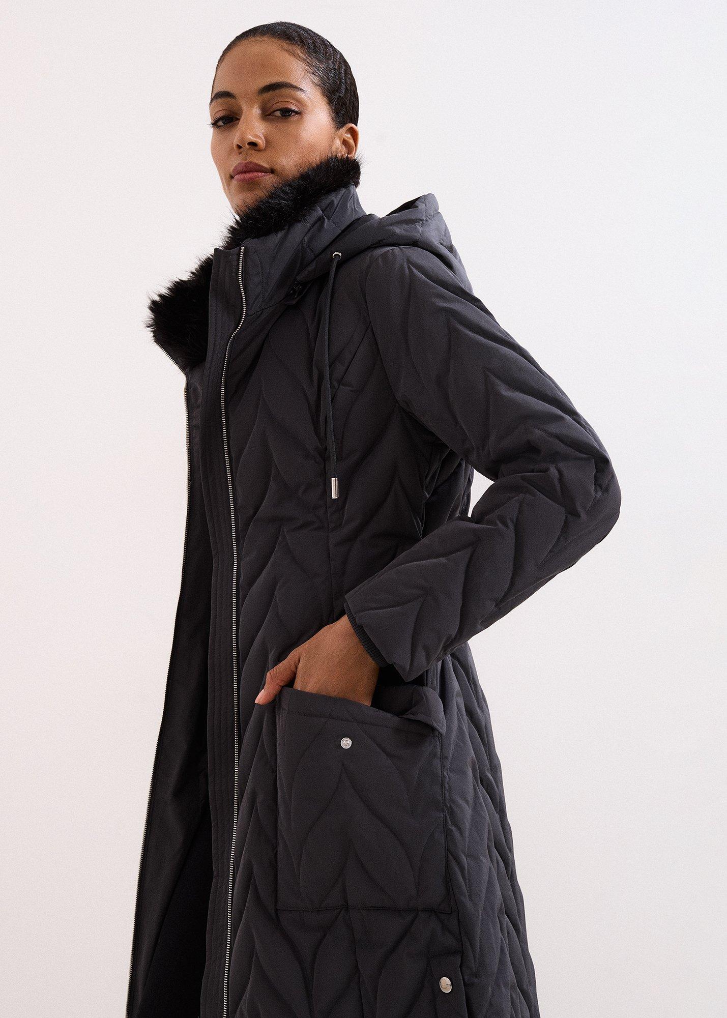 ${product-id}-Hollie Charcoal Midi Quilted Puffer-Charcoal-${view-type}