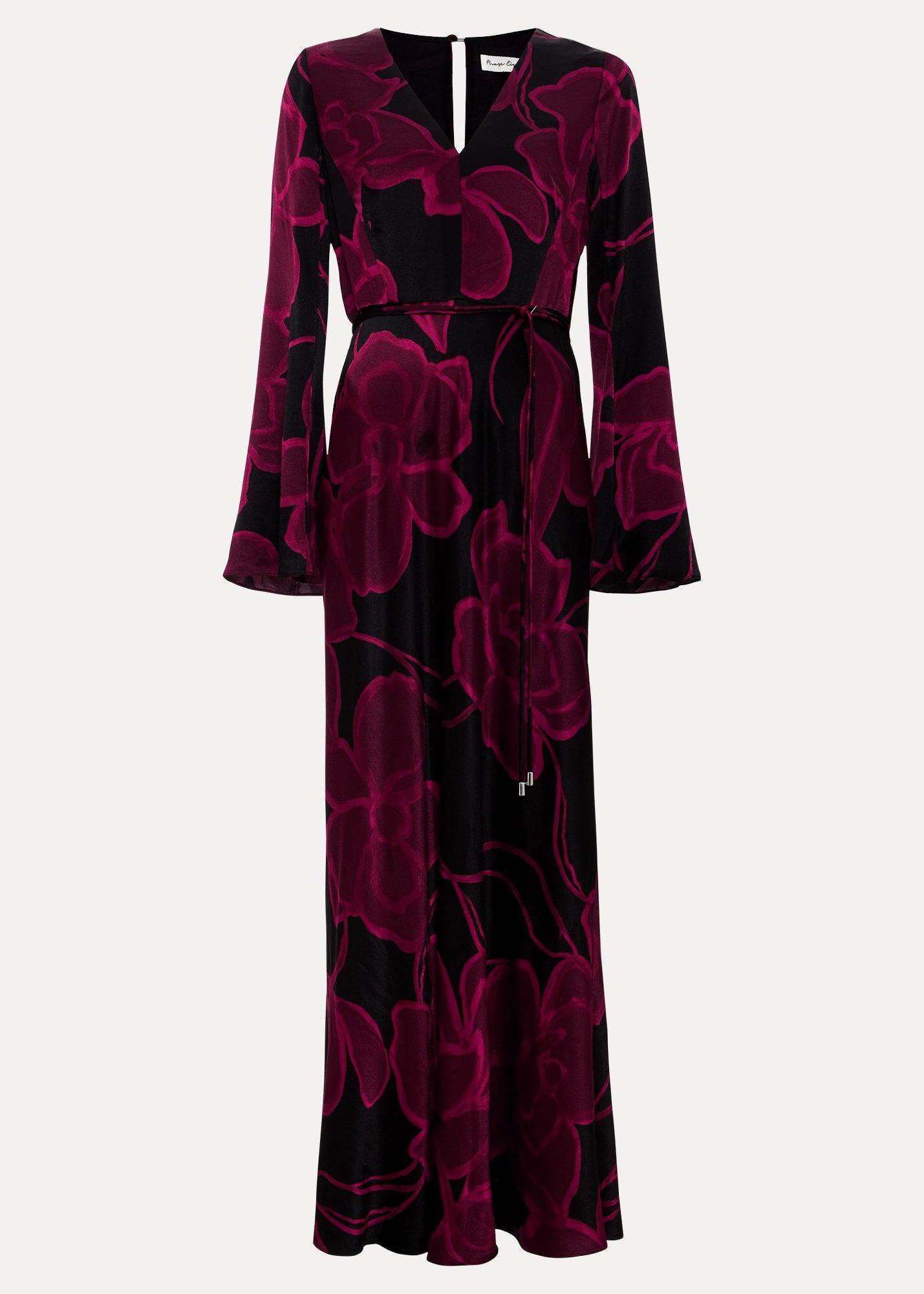 ${product-id}-Rhea Printed Satin Maxi Dress-Multi-${view-type}
