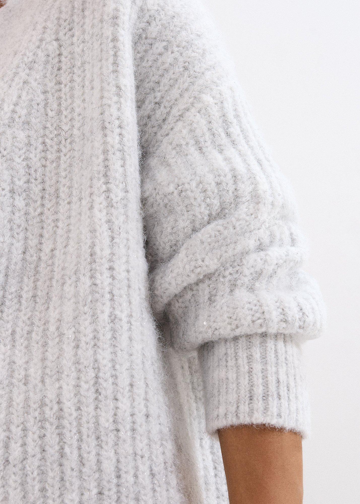 ${product-id}-Marianne Sequin Textured Cardigan-Pale Grey-${view-type}